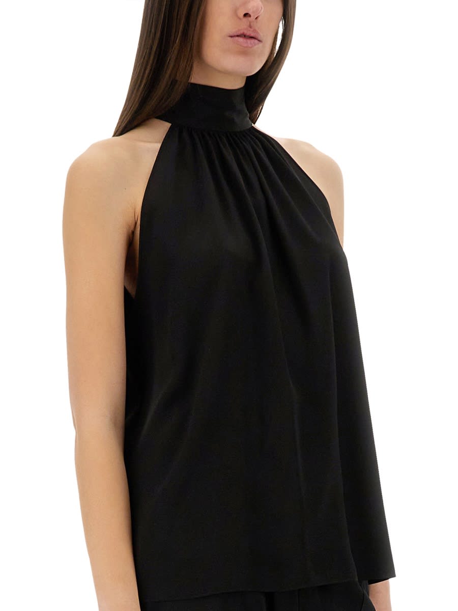Tom Ford Sleeveless Lavalliere Blouse