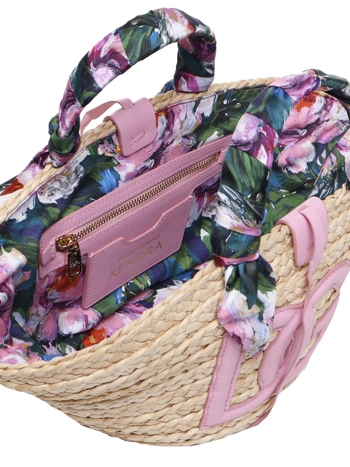 Shop Dolce & Gabbana Shopping Kendra Small In Multicolour