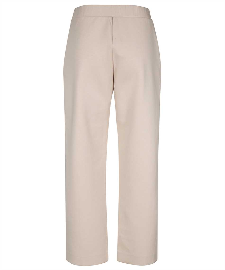Weekend Max Mara Embroidered-logo Trousers In Neutral