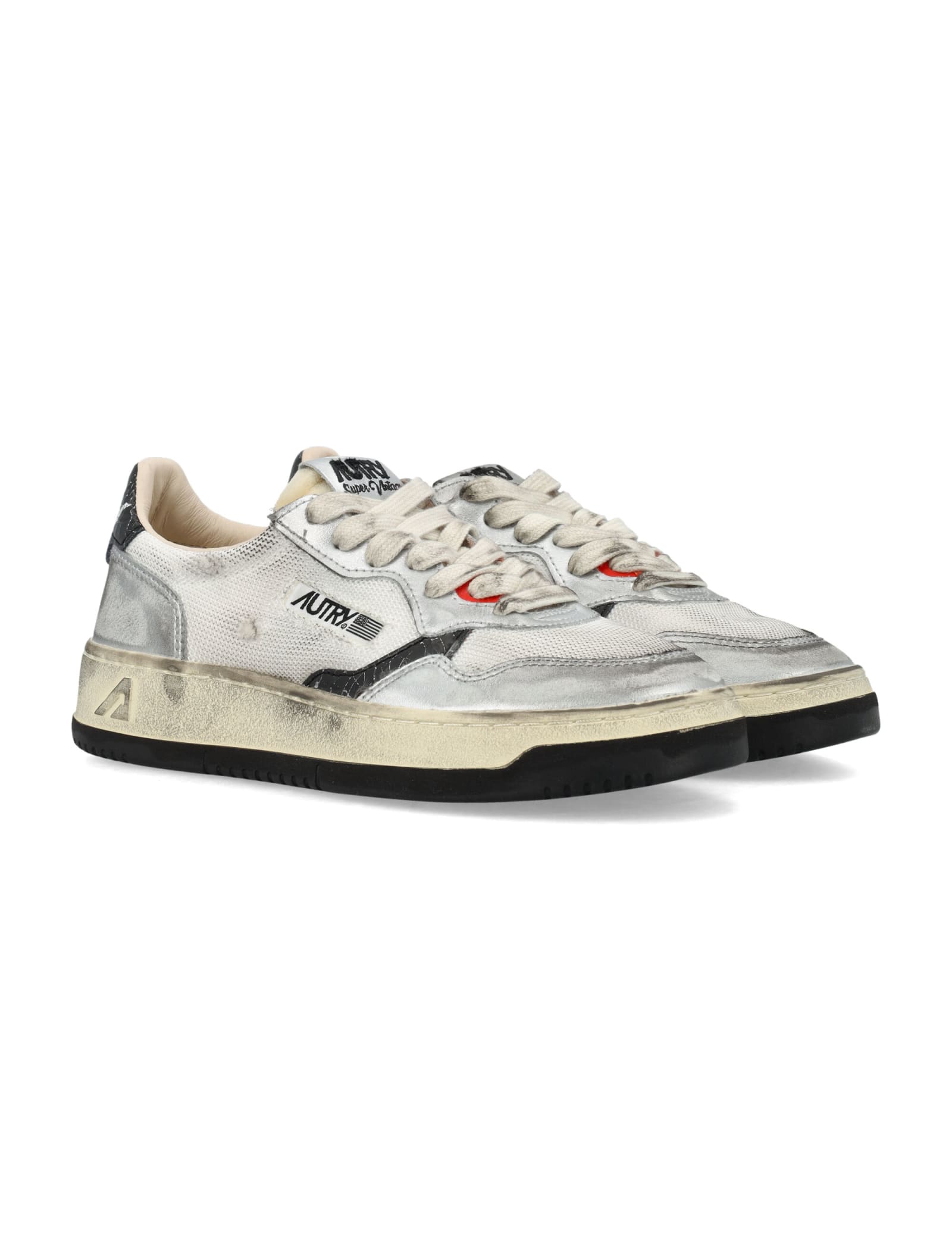 Shop Autry Super Vintage Low In Bianco