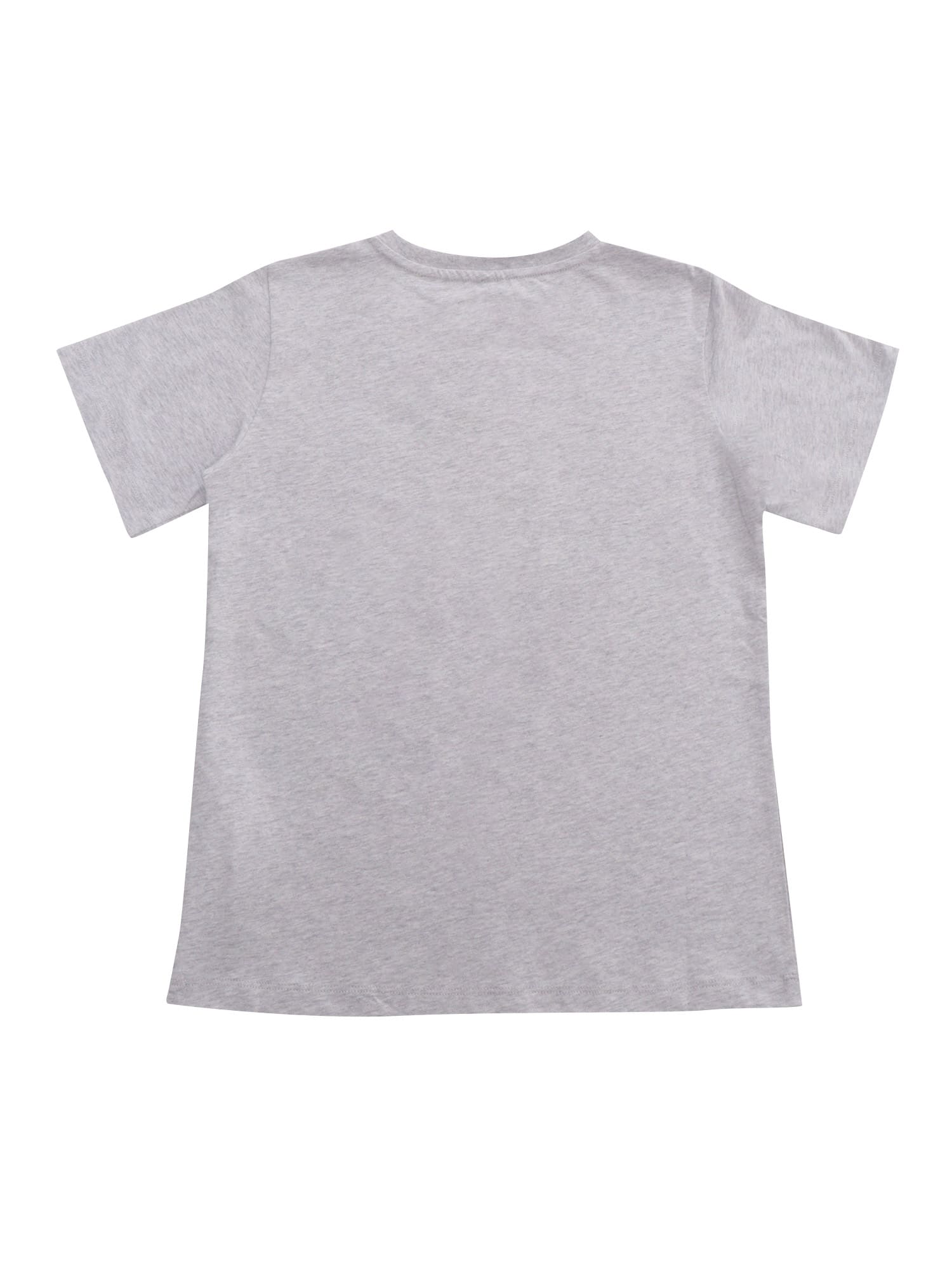 Shop Stella Mccartney Gray T-shirt With Prints In Grey