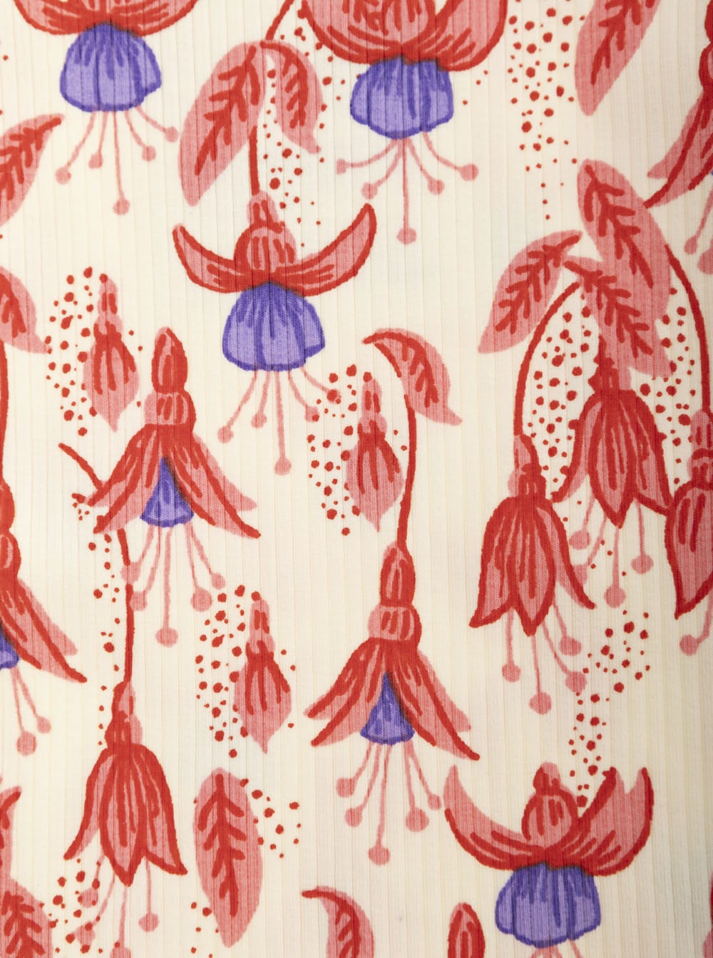 Mini Rodini Fuchsia Cotton-blend Top In Red