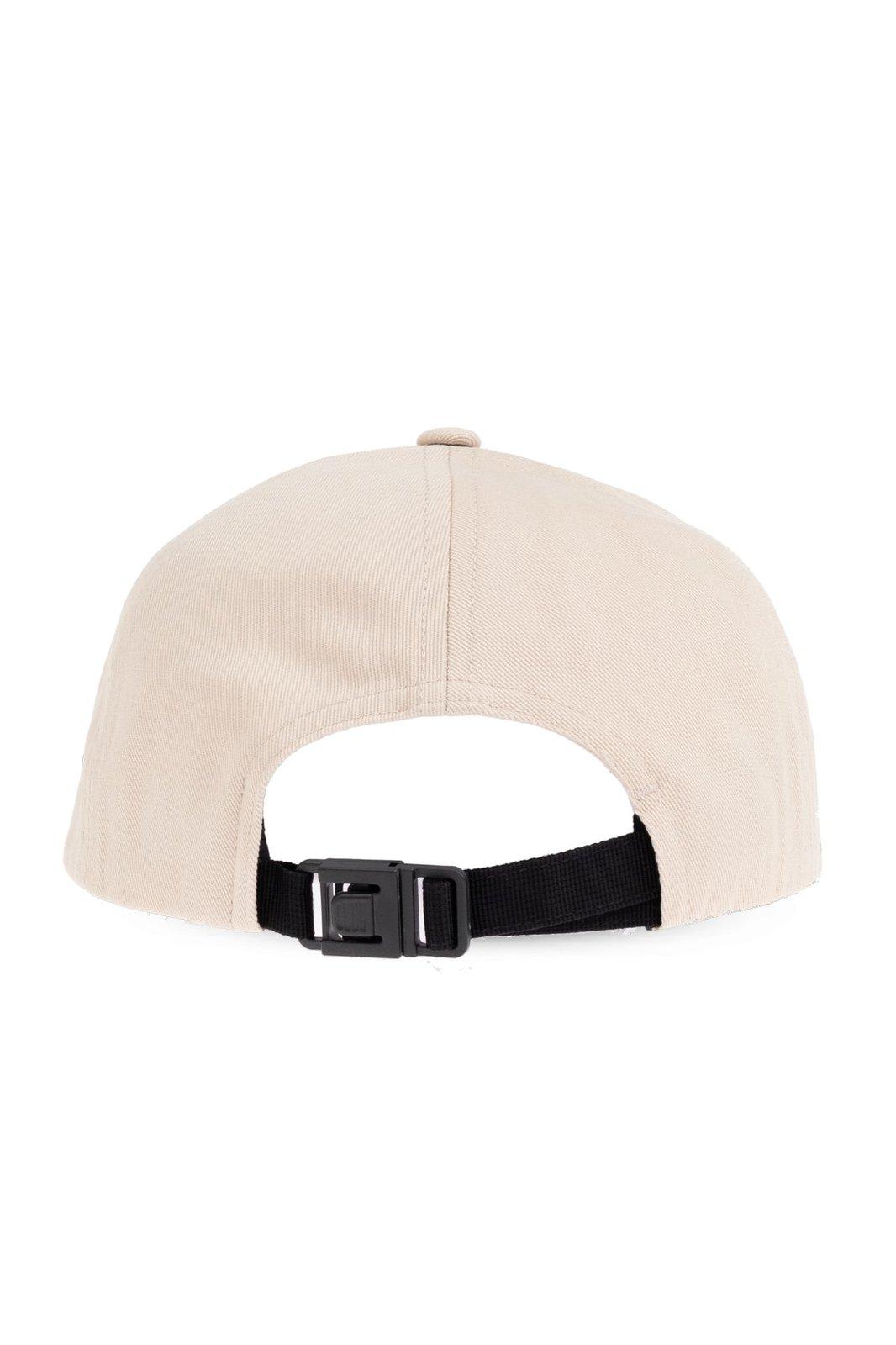 Moncler Logo Patch Baseball Cap In White