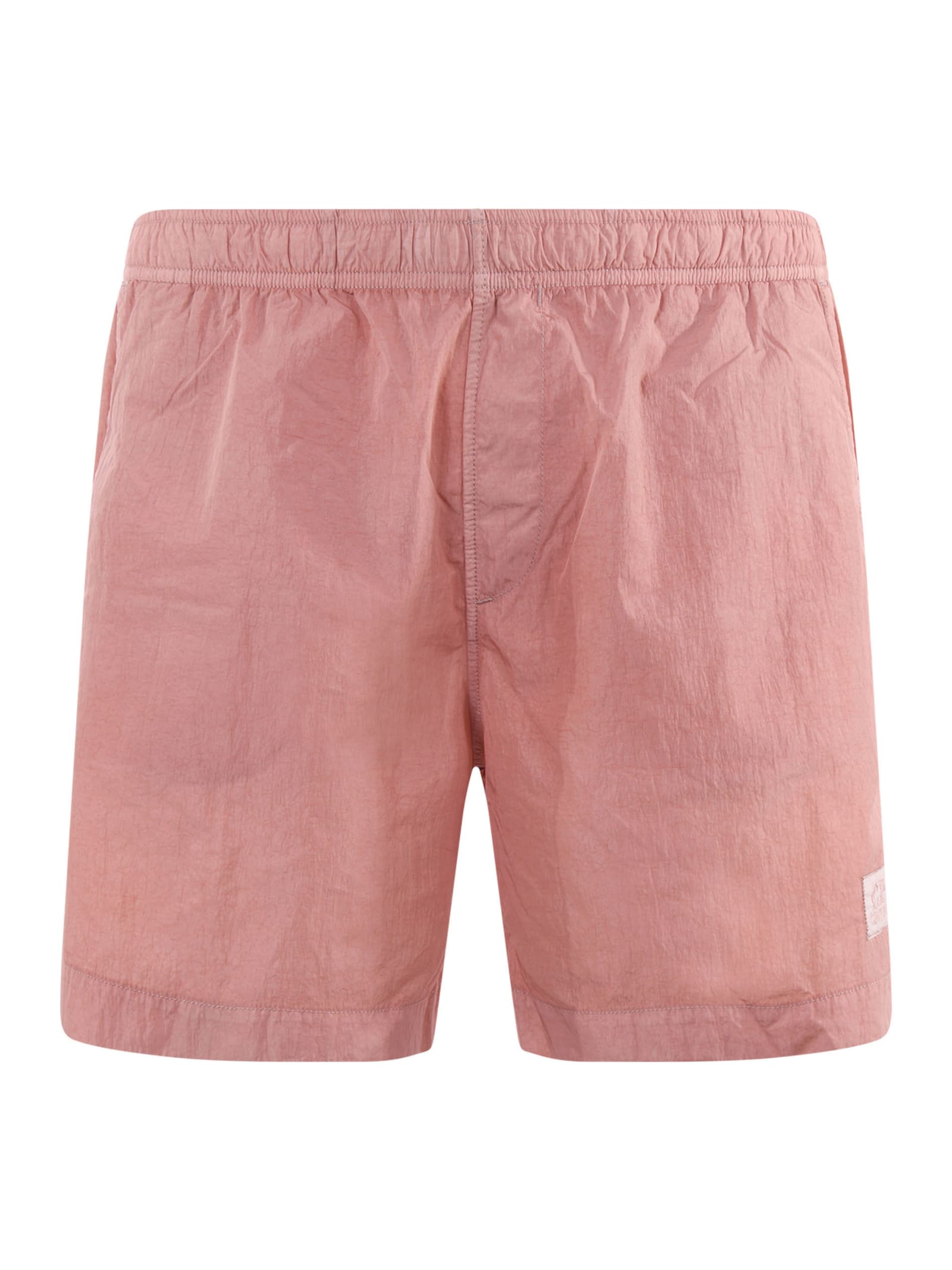 Shop C.p. Company Swimsuit  In Pink