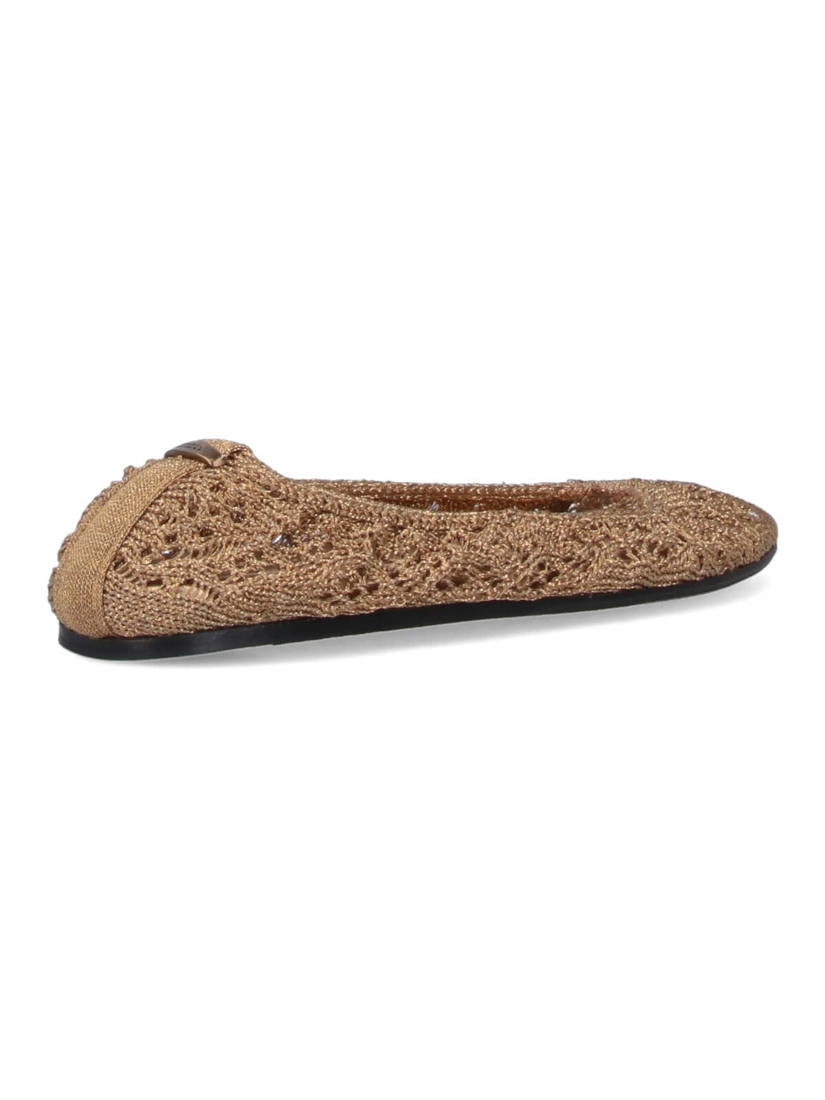 Isabel Marant Crochet Round Toe Ballerina Flats