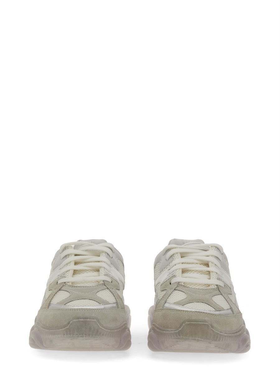 Shop Moschino Teddy Sneaker In White