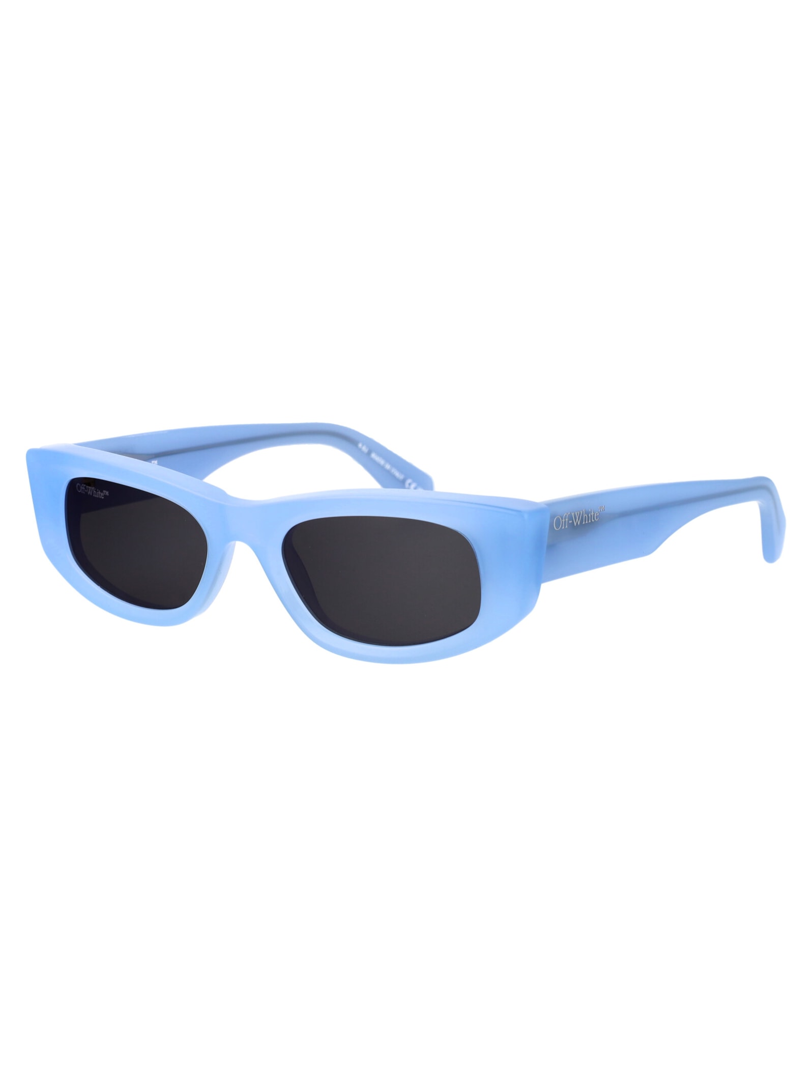 Shop Off-white Matera Sunglasses In 4007 Sugar Paper Blue