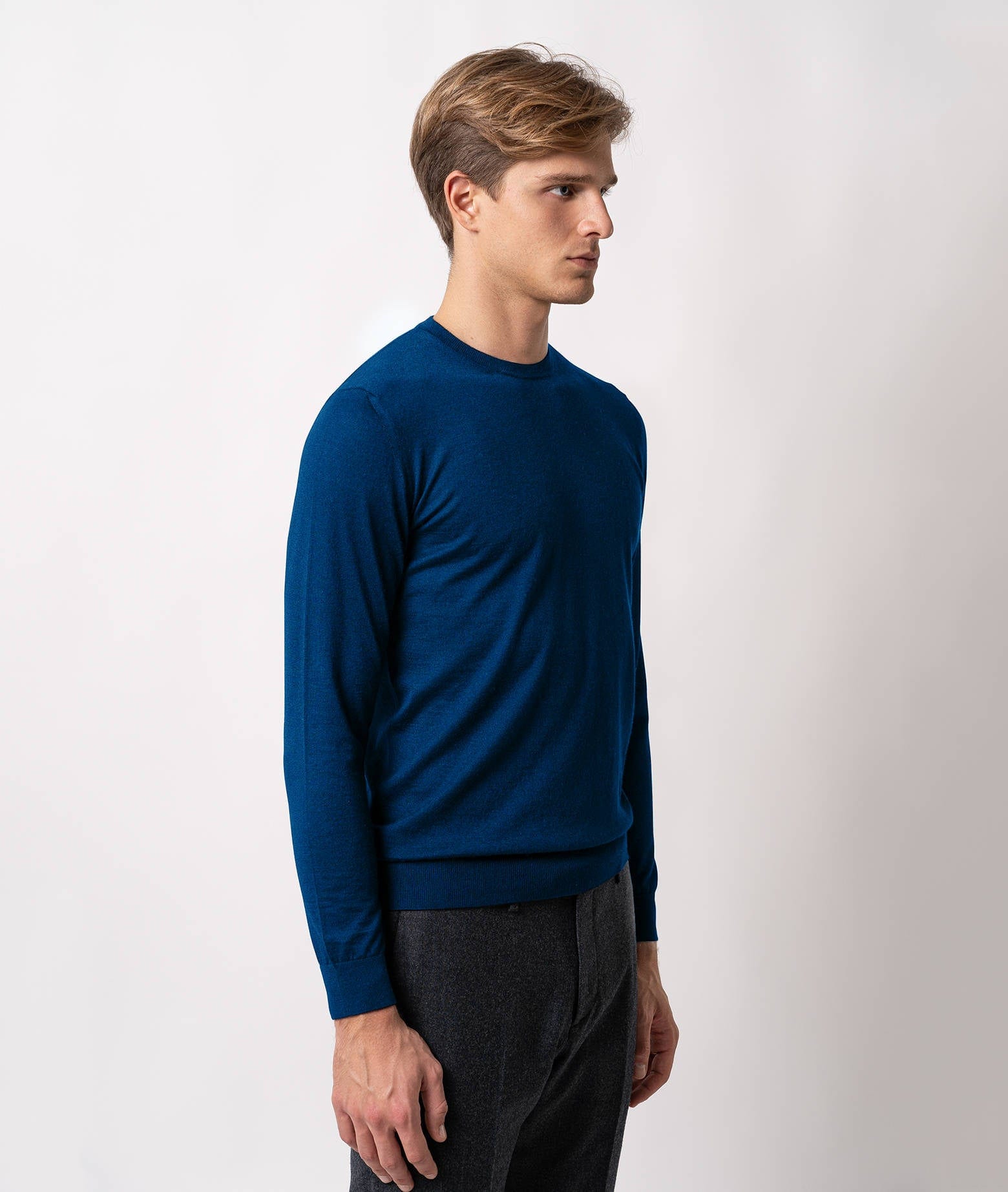 Larusmiani Sweater Pullman Sweater In Blue