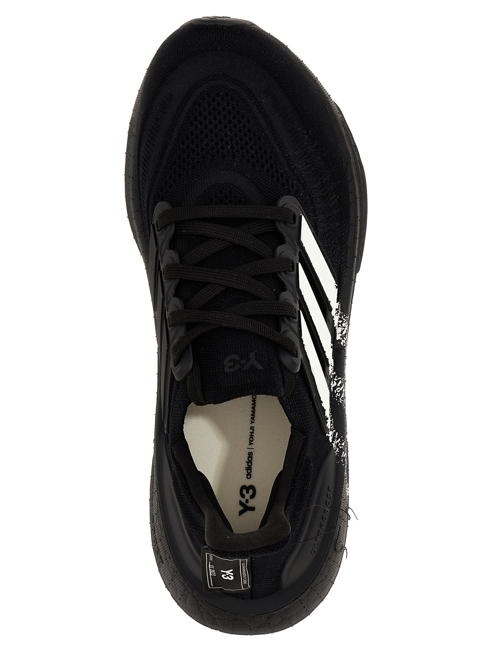Shop Y-3 Ultra Lite Light Capsule Running Pack Sneakers In Black