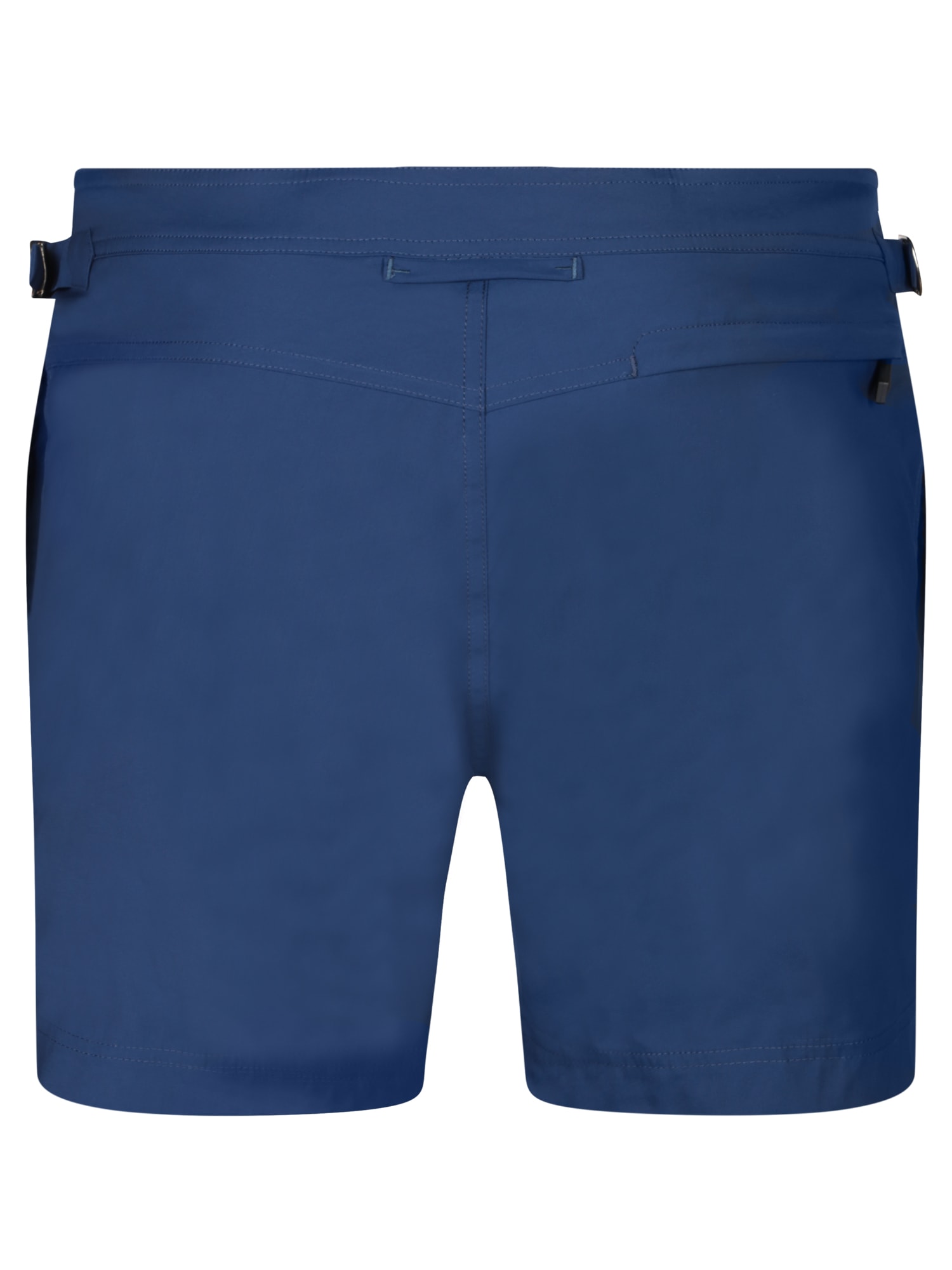 Shop Tom Ford Basic Dark Blue Swimsuit
