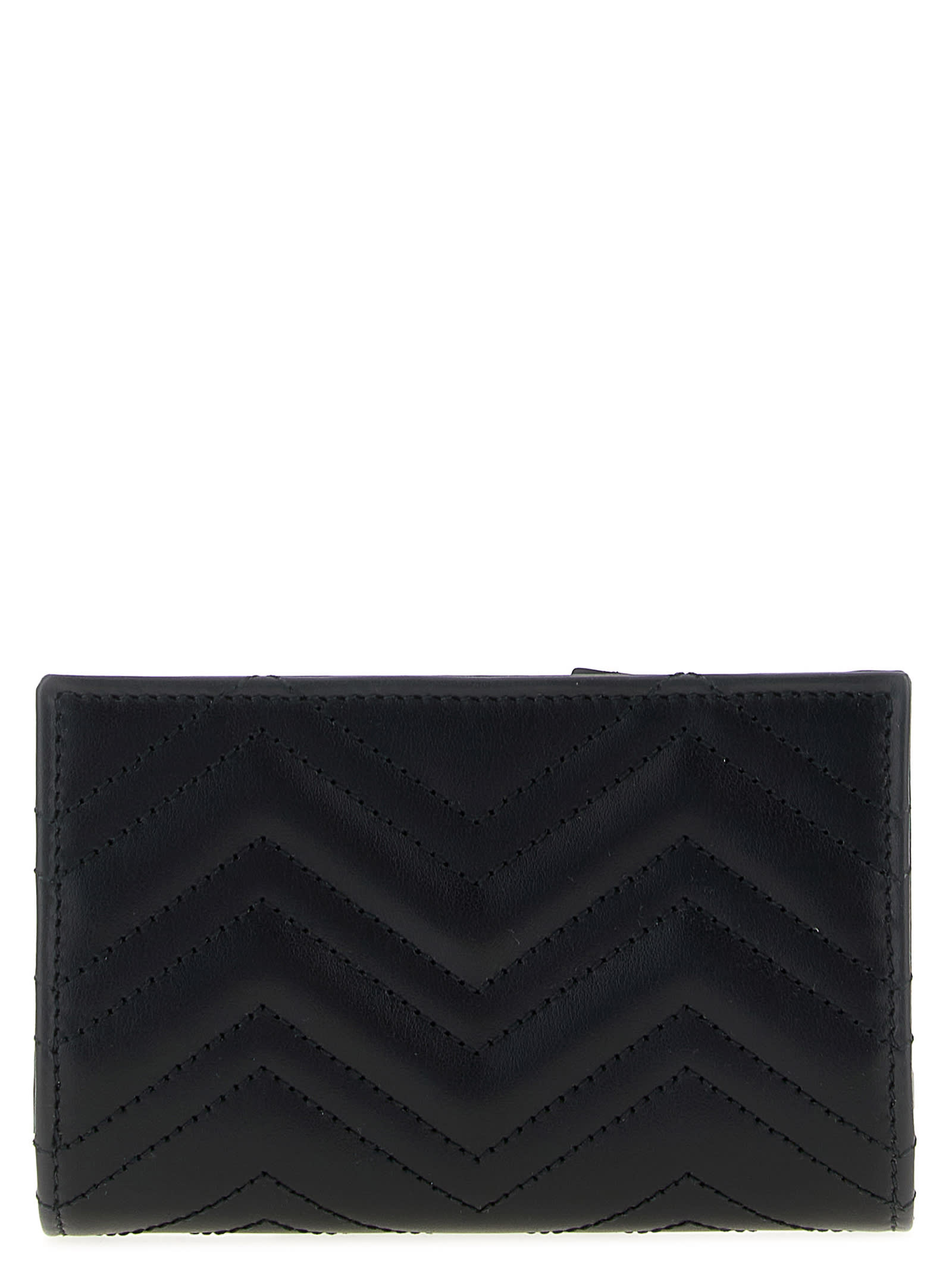 Gucci Gg Marmont Wallet In Black