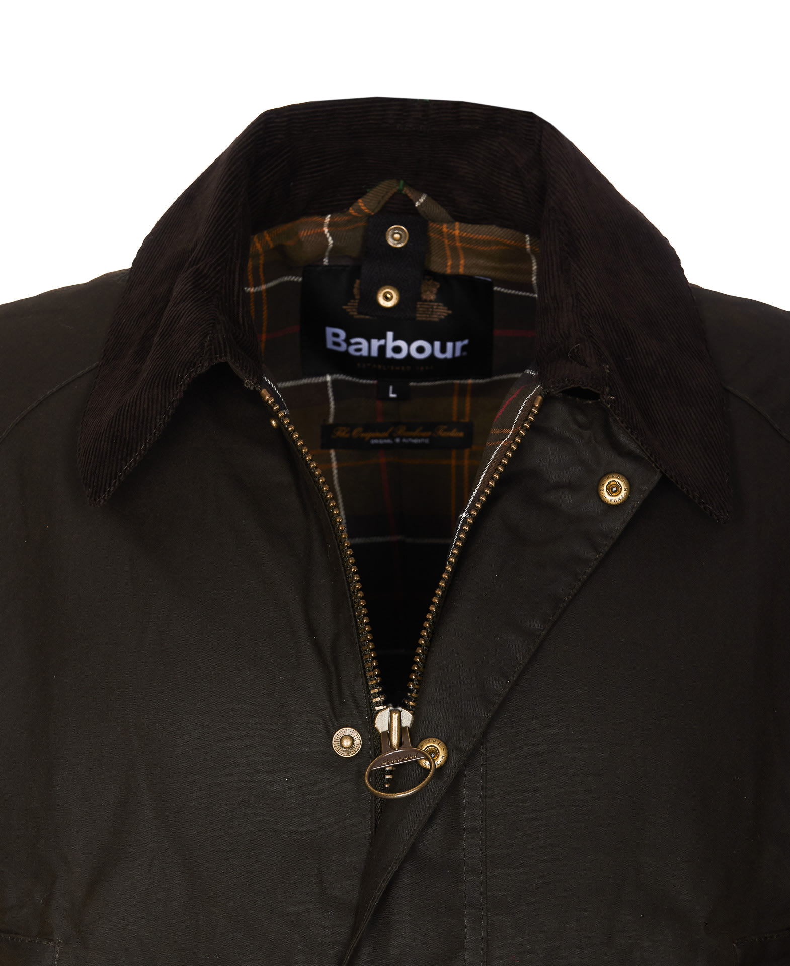 Shop Barbour Ashby Wax Jacket In Green