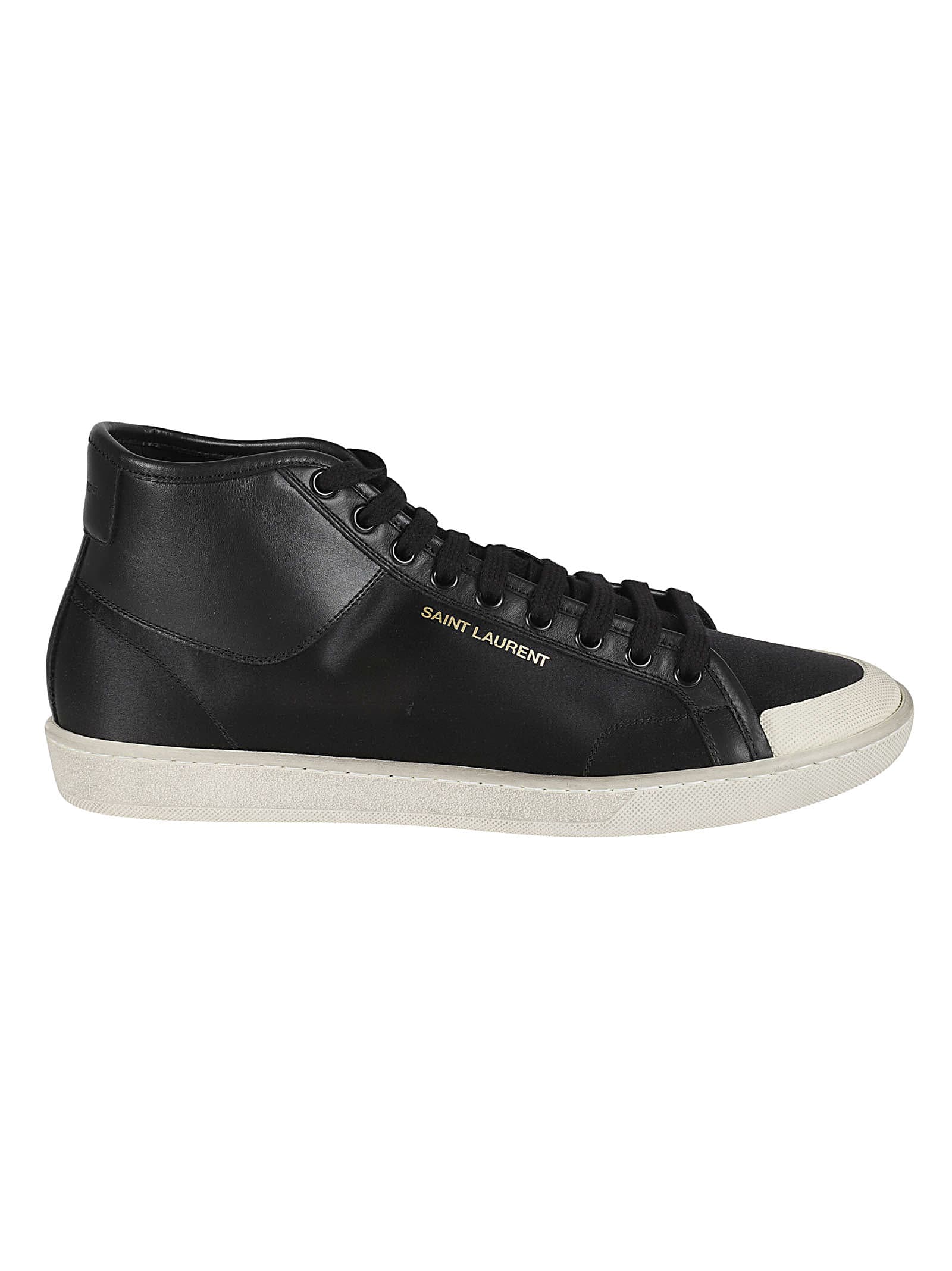 Saint Laurent Sl39 Sneakers In Black
