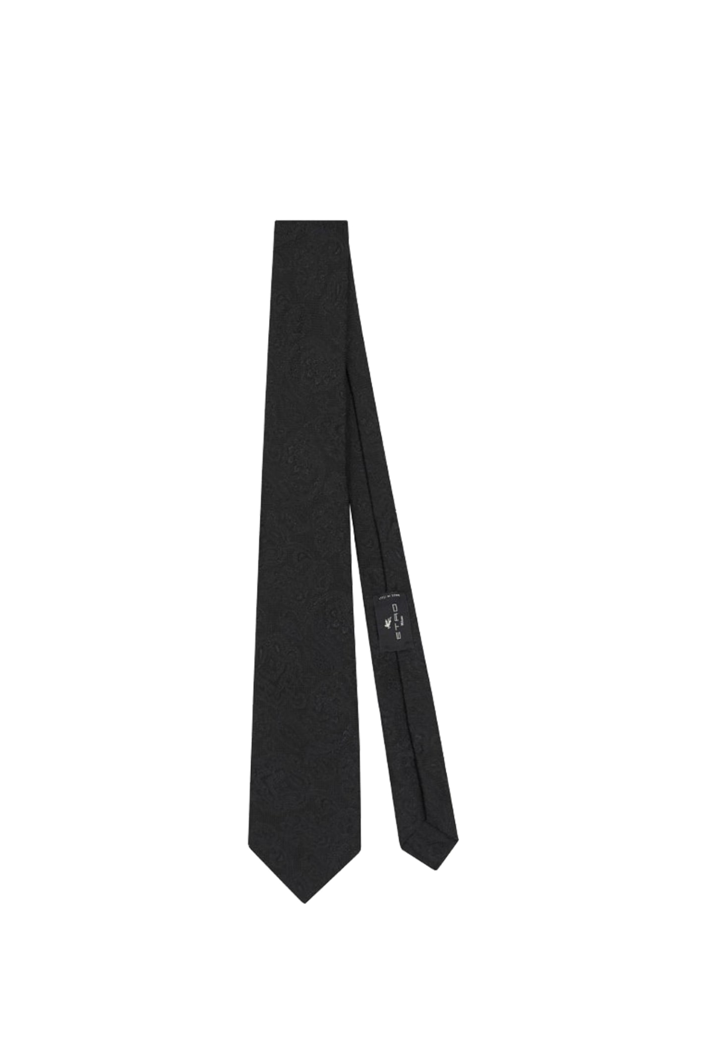 Shop Etro Tie In Black