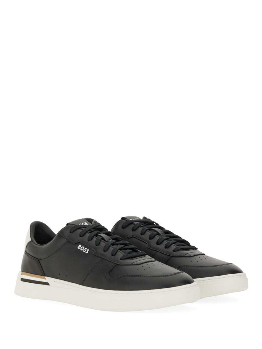 Hugo Boss Boss Sneakers Clint_tenn_ltvpn In Black