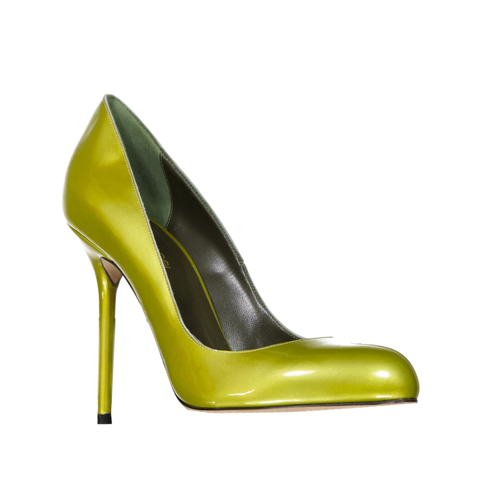 Shop Sergio Rossi Leather Pumps In Green