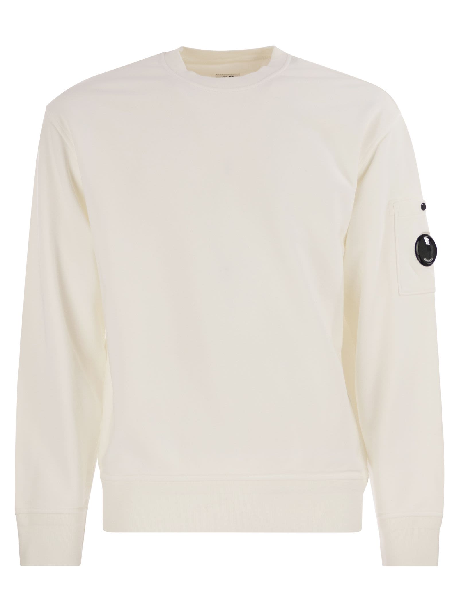 C. P. Company Cotton Sweatshirt With Lens