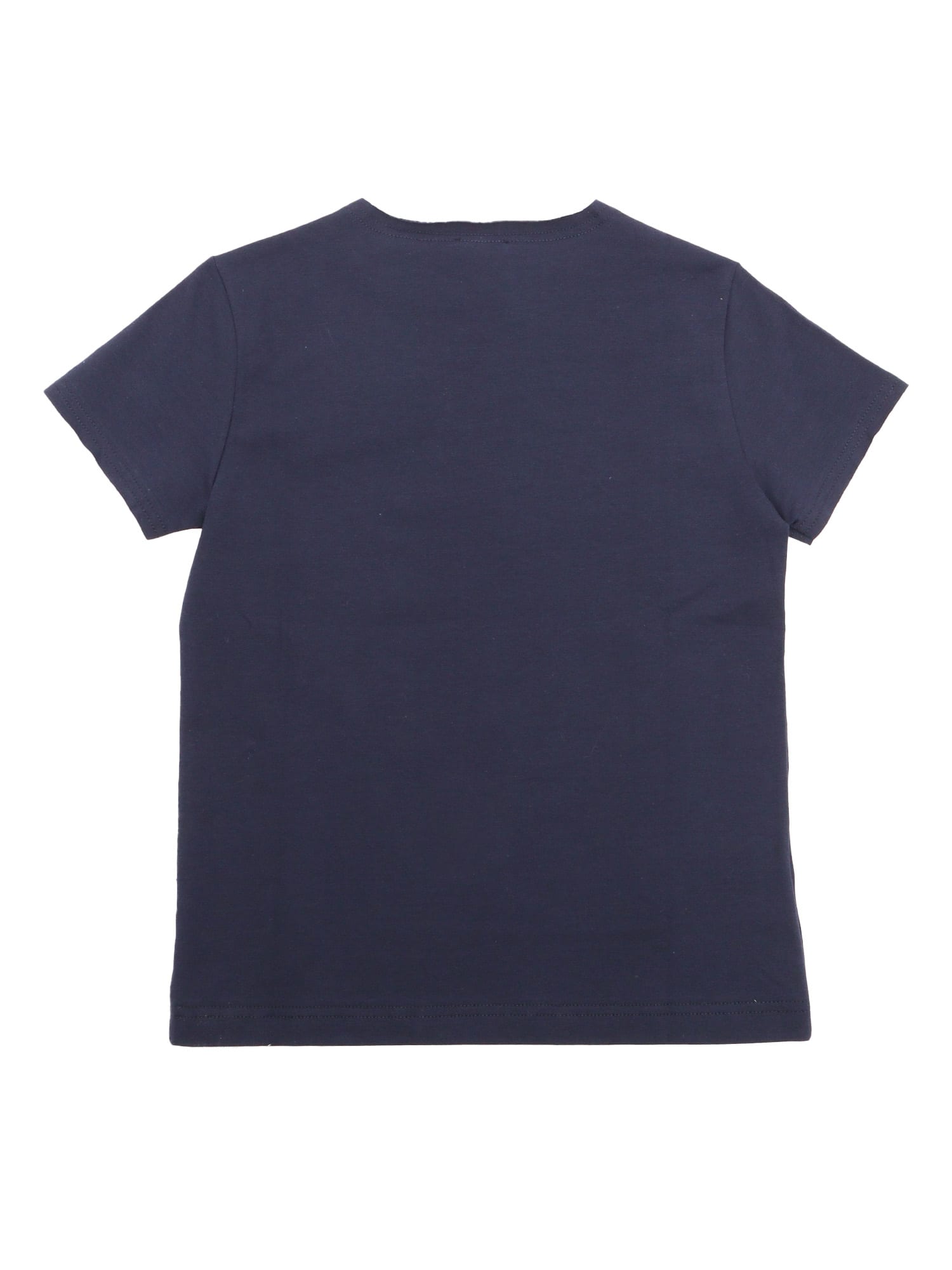Shop Il Gufo Childrens Cotton T-shirt In Blue