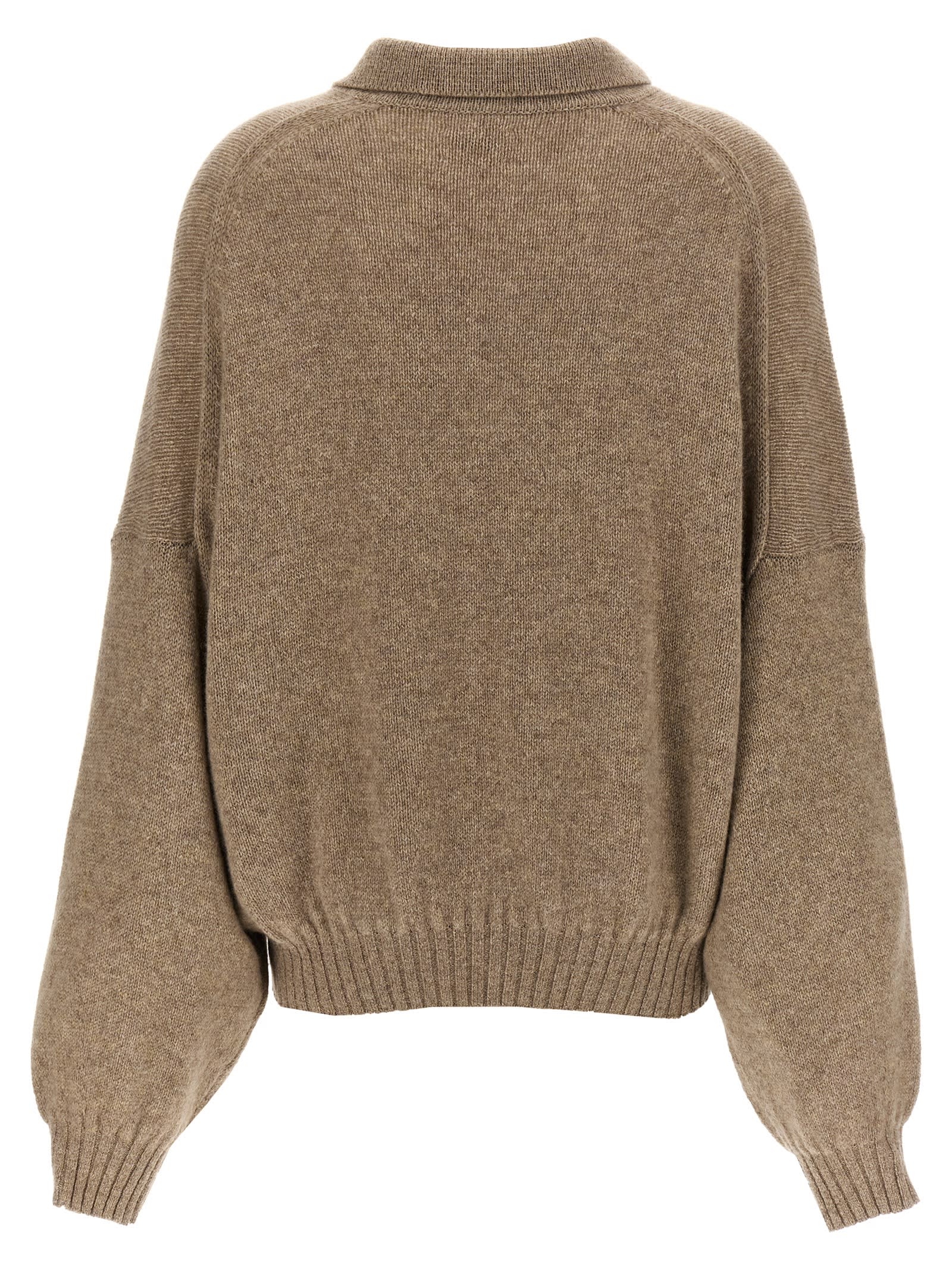 Shop Khaite Rene Sweater In Beige