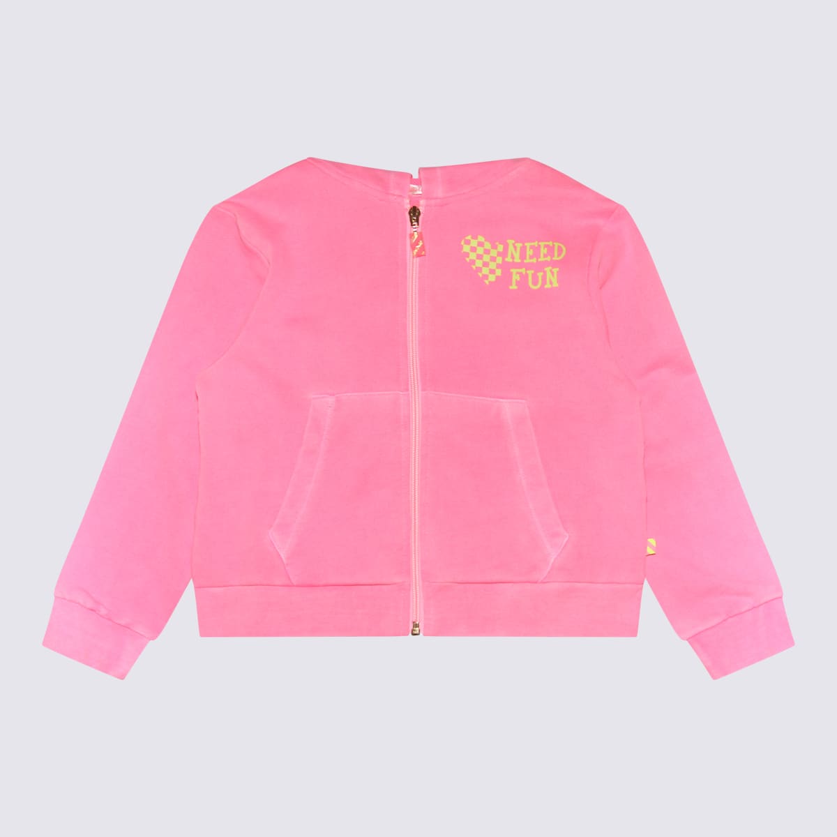 Billieblush Kids' Pink Multicolour Cotton Sweatshirt