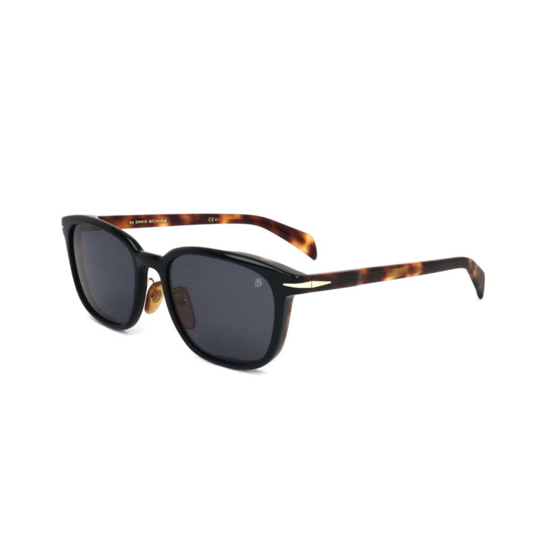 Shop Db Eyewear By David Beckham Db 7081/f/swr7-black In Wr7-black