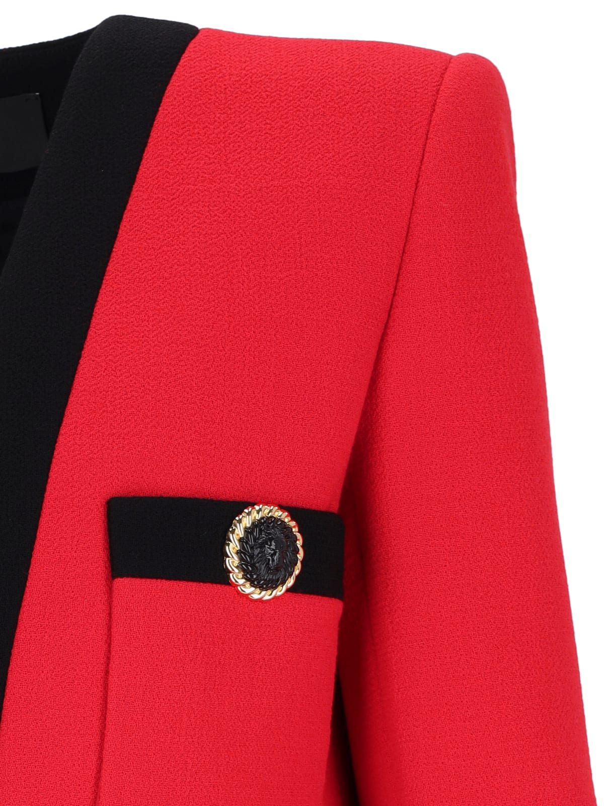 Balmain Jackets In Red