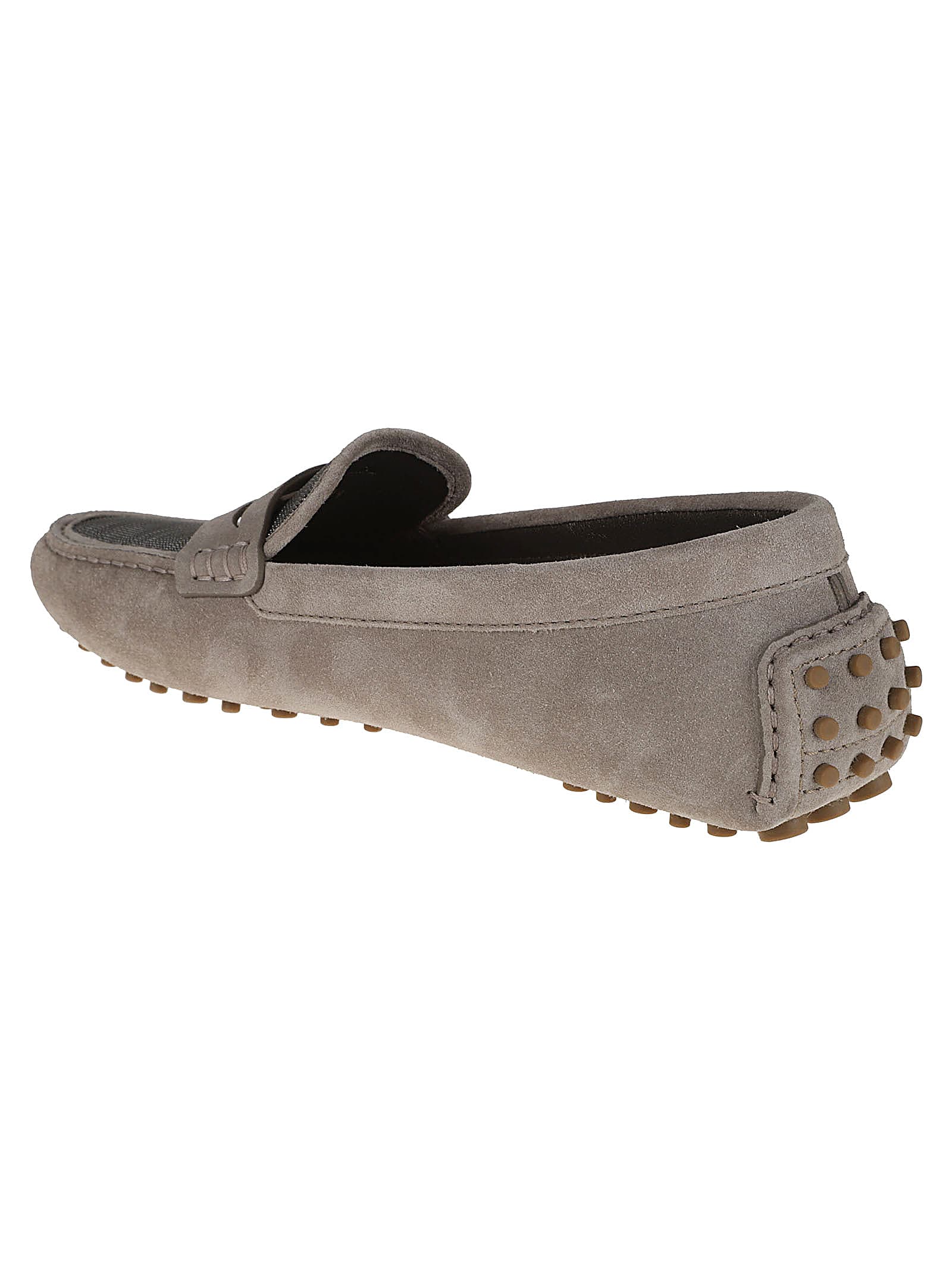 Brunello Cucinelli Suede Leather Loafers