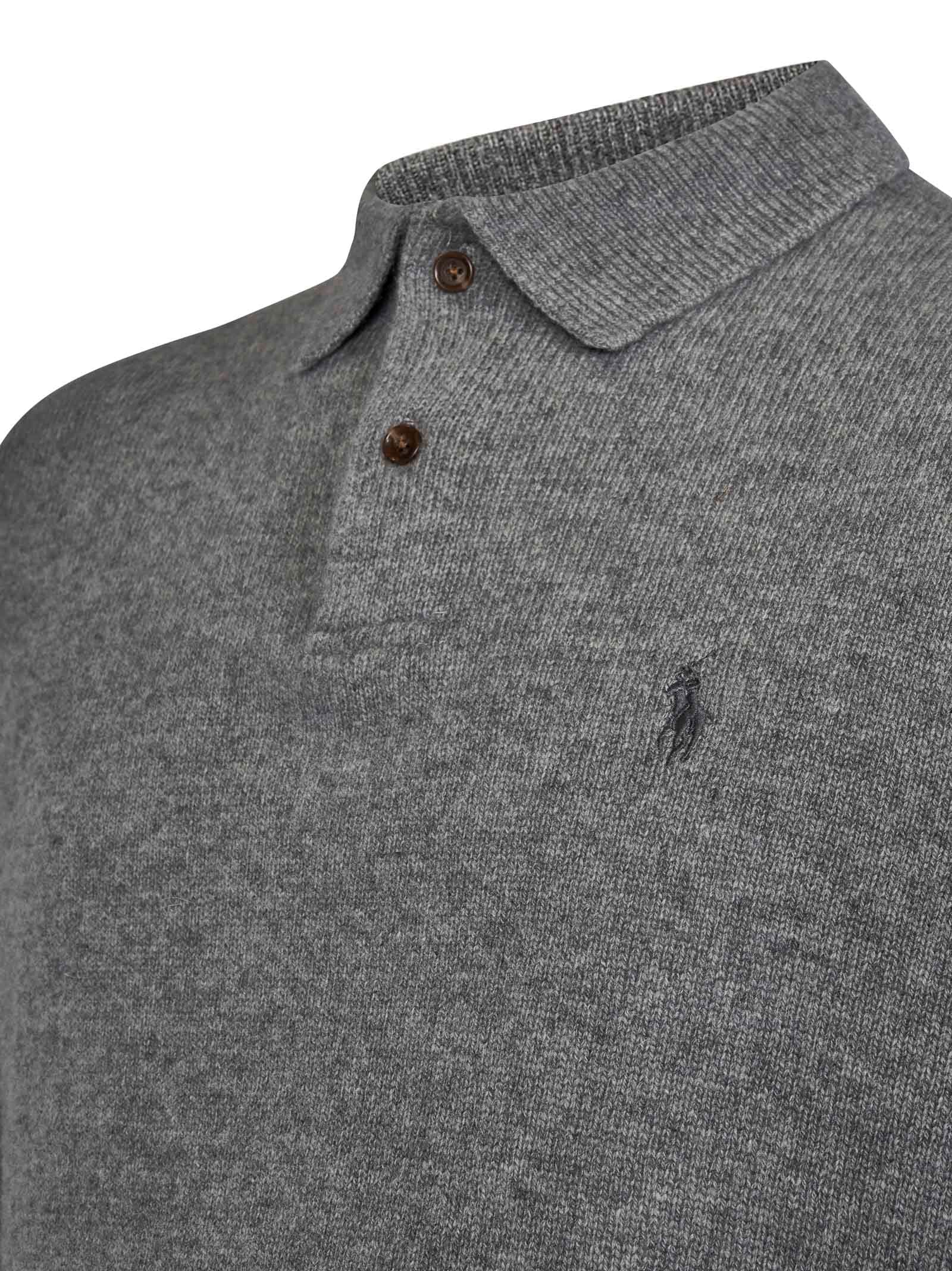 Shop Polo Ralph Lauren Sweater In Grey