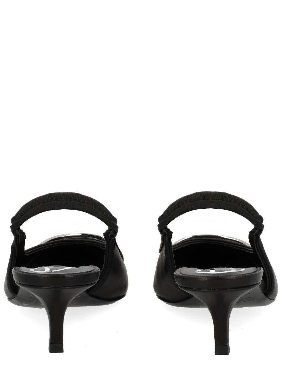 Diesel Sandal "d-venus Sb 40" In Multi