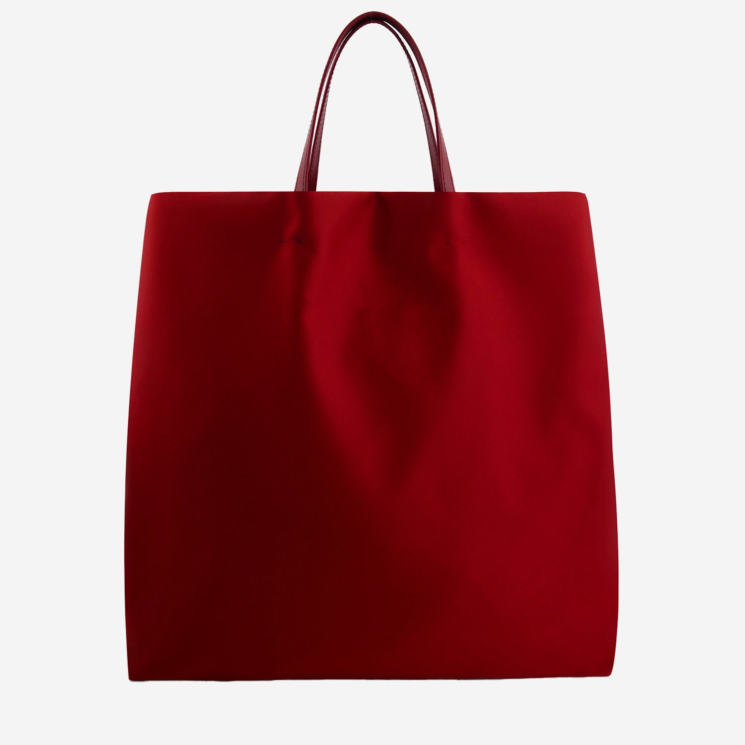 CARVEN SATIN JEANNE TOTE BAG