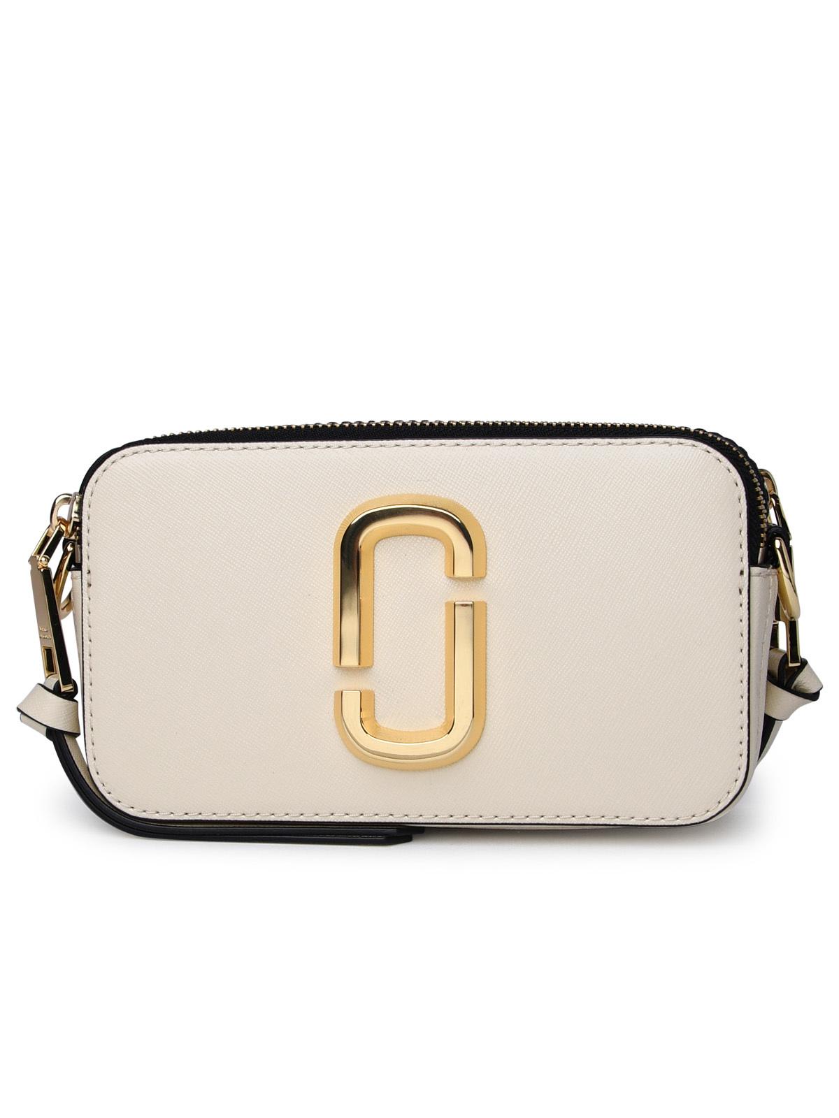 Shop Marc Jacobs Ivory Leather Bag