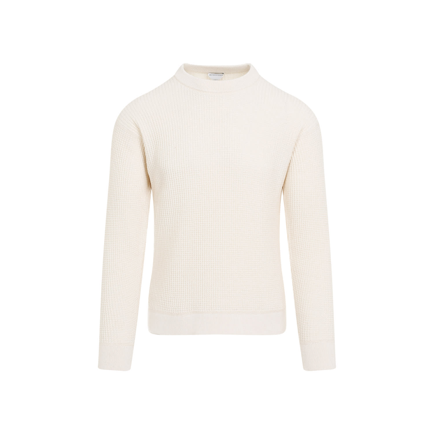 Shop Bottega Veneta Cotton Sweater In Dove