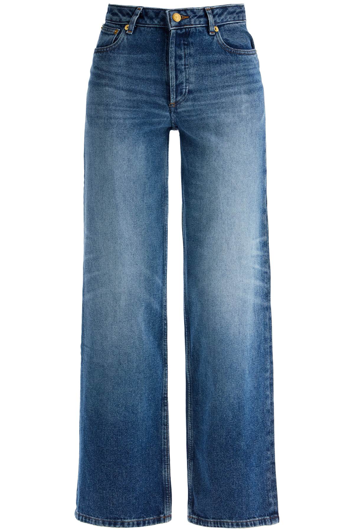 Shop Apc Straight-cut Elisabeth Jeans In Indigo Delave (blue)