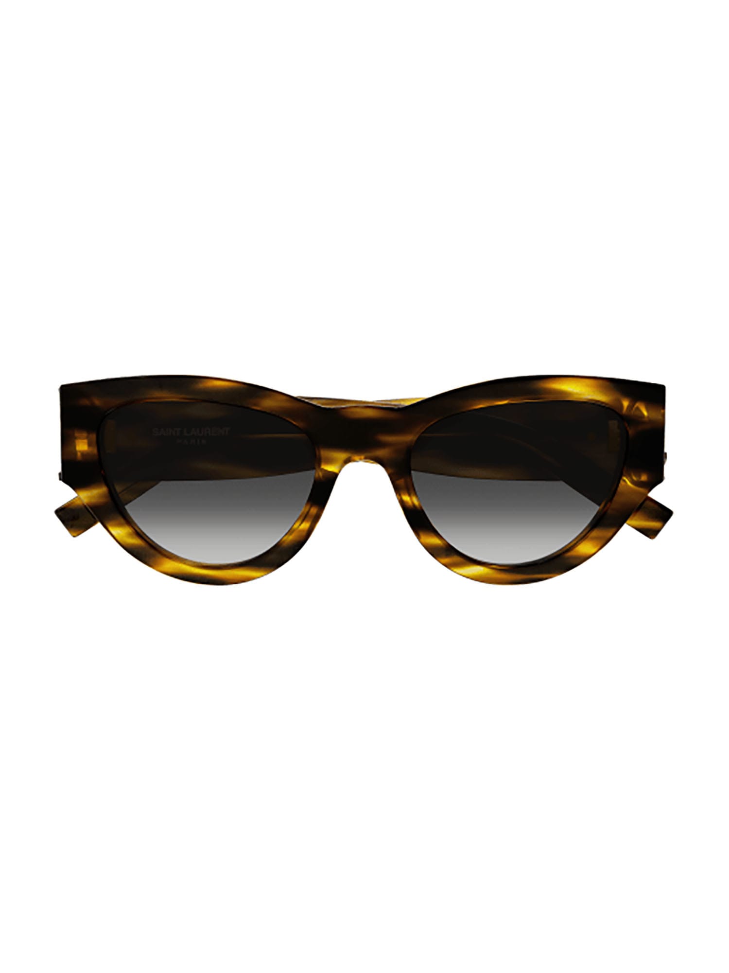 Saint Laurent Sl M94 Havana Sunglasses In Havana-havana-grey