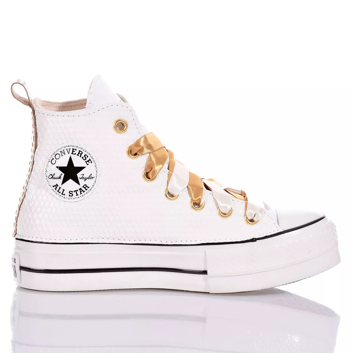 Shop Mimanera Converse Platform White Hive