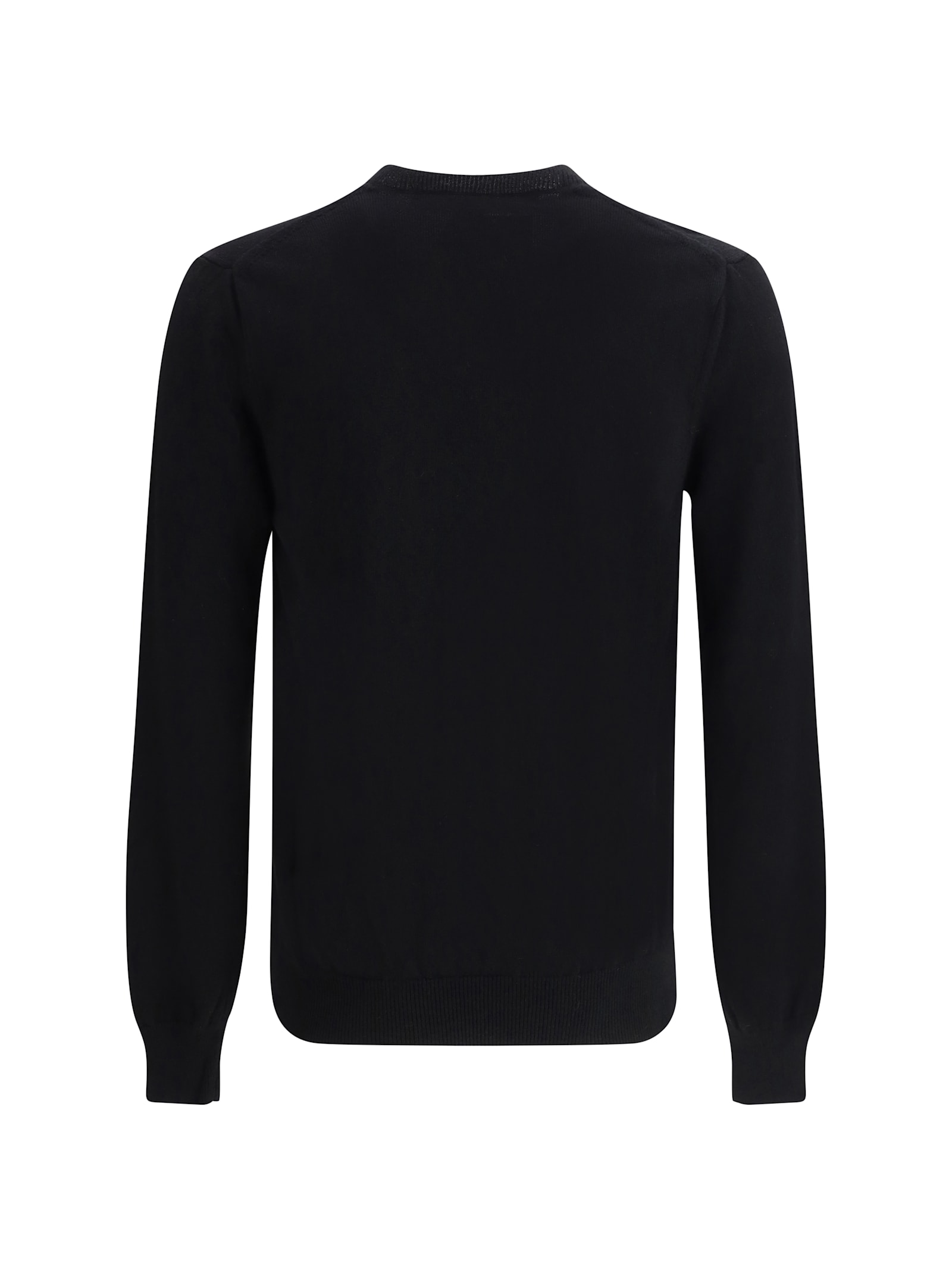 COMME DES GARÇONS PLAY LOGOED SWEATER