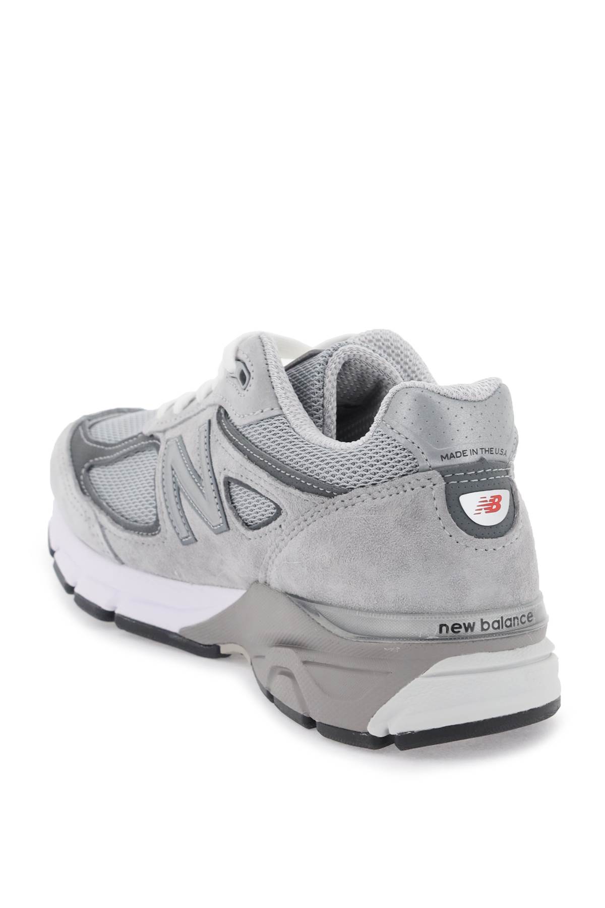 Shop New Balance Sneakers Made In Usa 990v4 In Grey