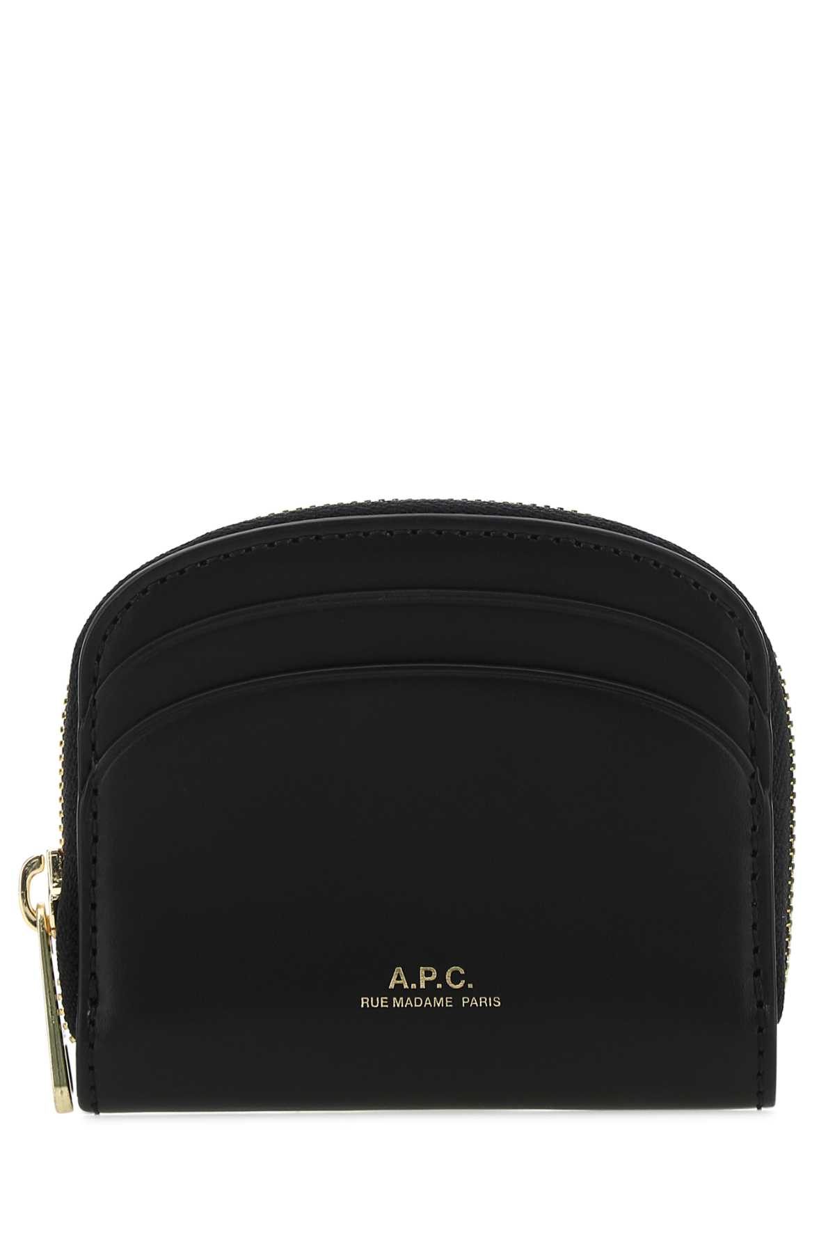 Shop Apc Black Leather Card Holder