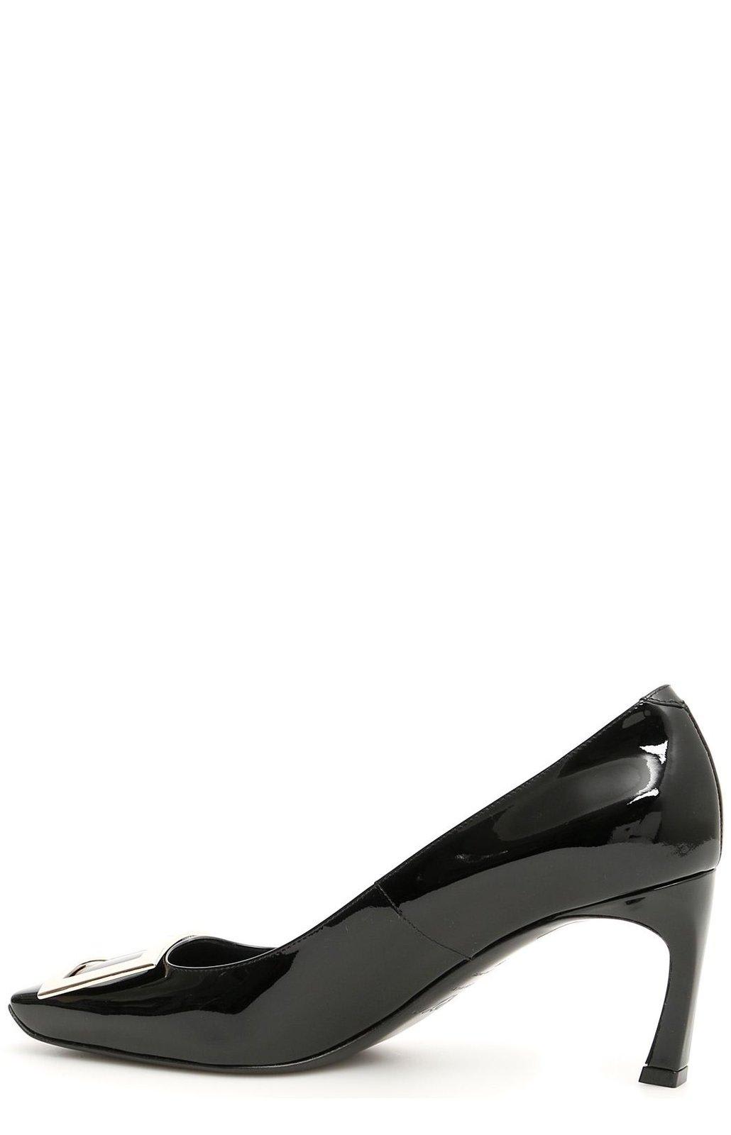 Shop Roger Vivier Trompette Buckle Pumps