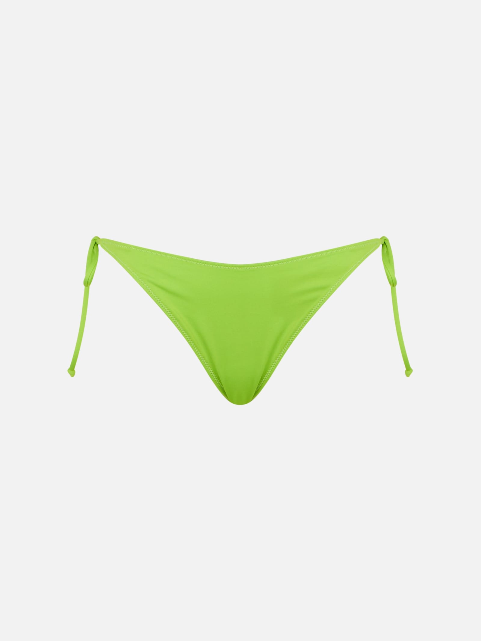 Woman Lime Green Swim Briefs