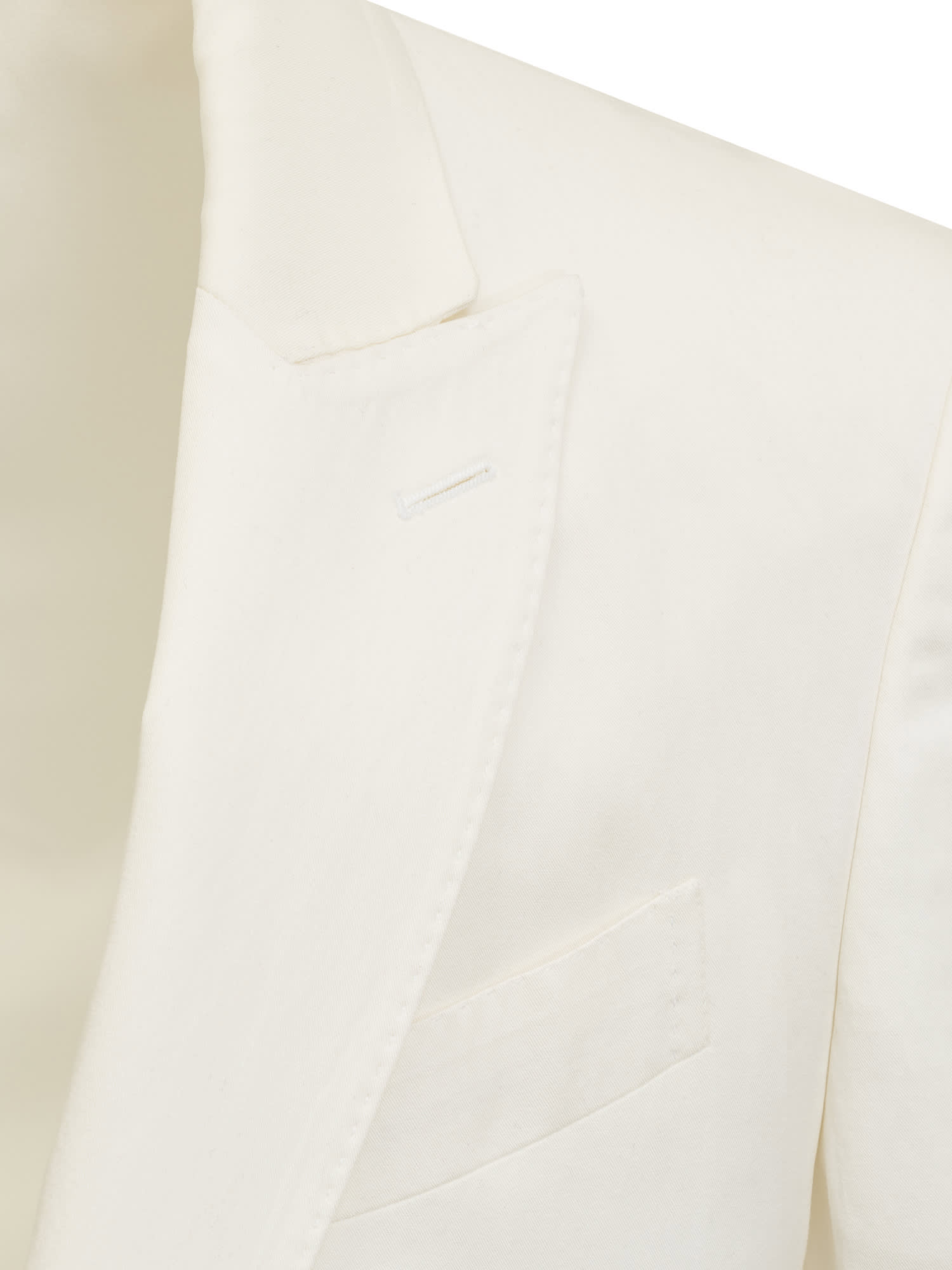 Shop Etro Fuji Evening Blazer In Bianco