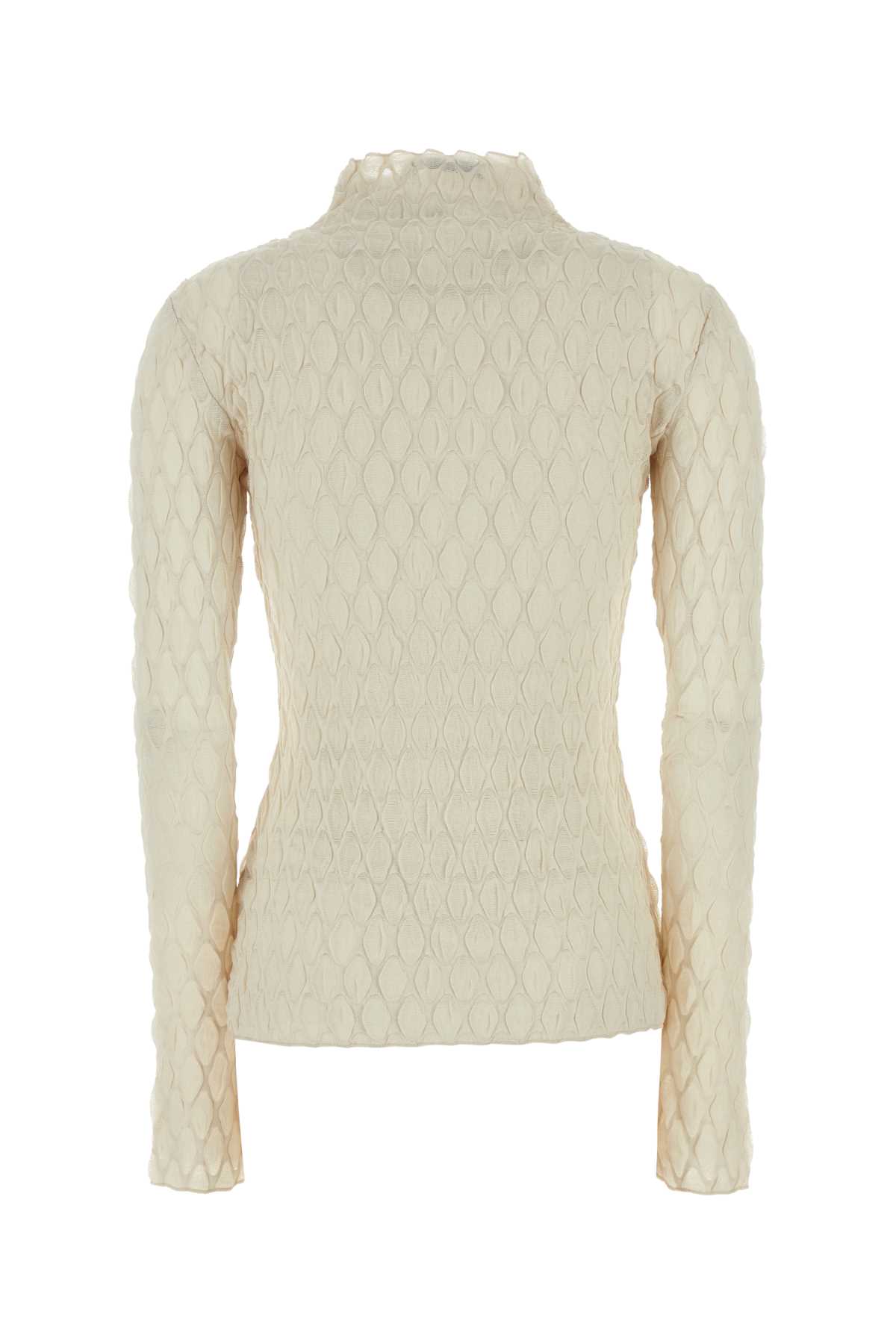 Camilla And Marc Ivory Stretch Polyester Sissil Top In Bone