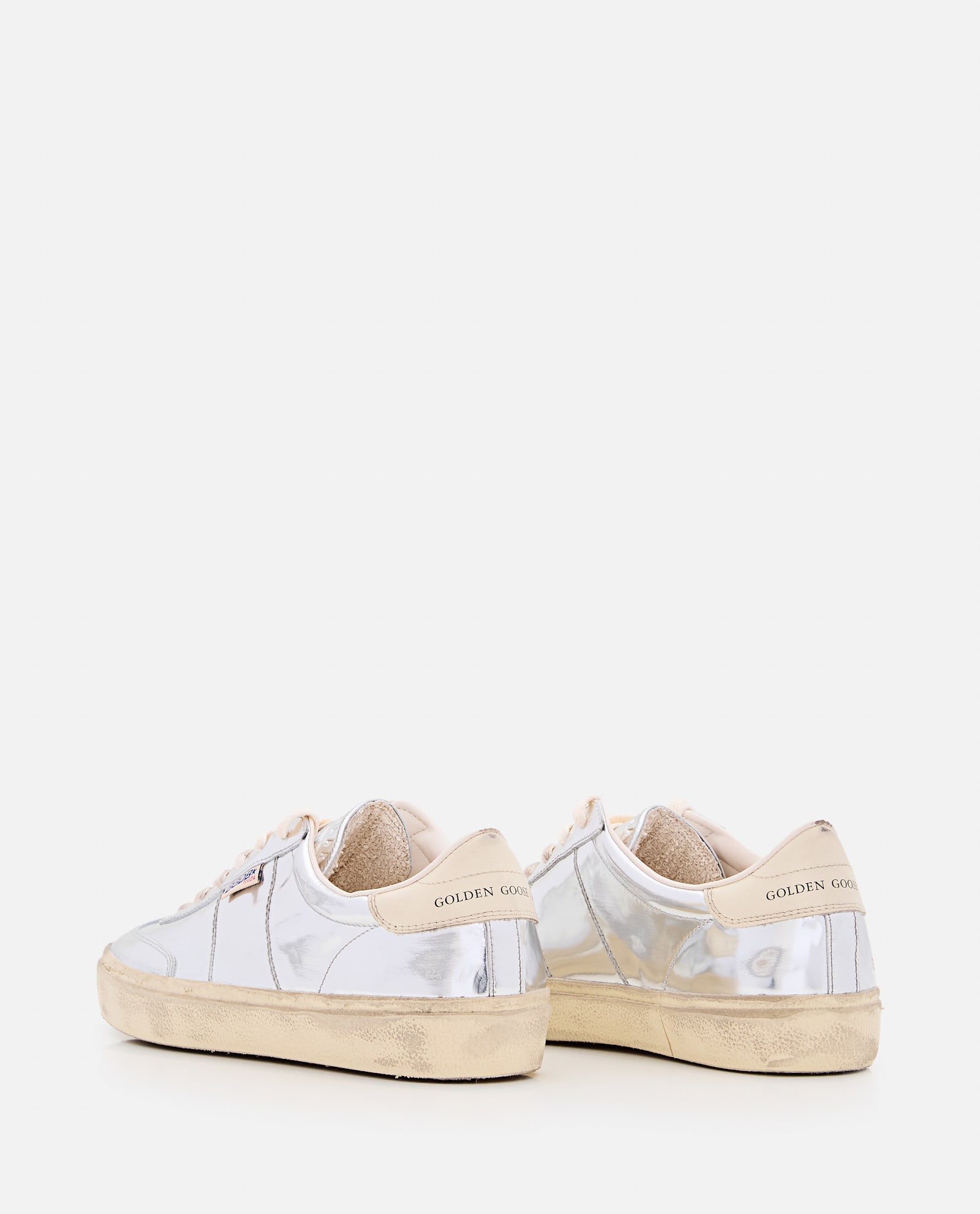 Golden Goose Soul-star Sneakers In Silver