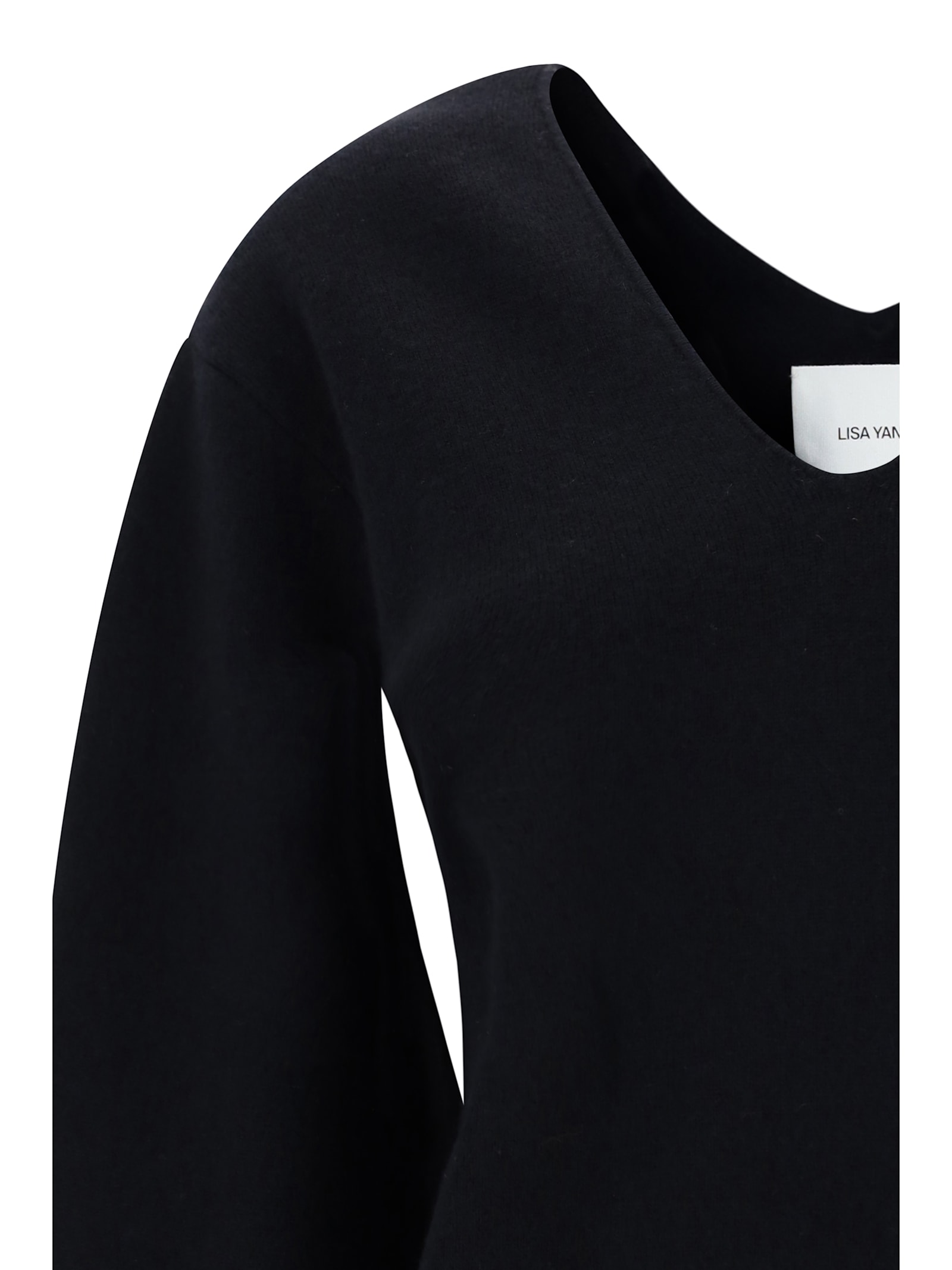 Shop Lisa Yang Sara Sweater In Black