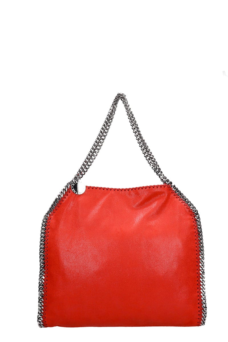 Stella McCartney Falabella Tote In Red Faux Leather
