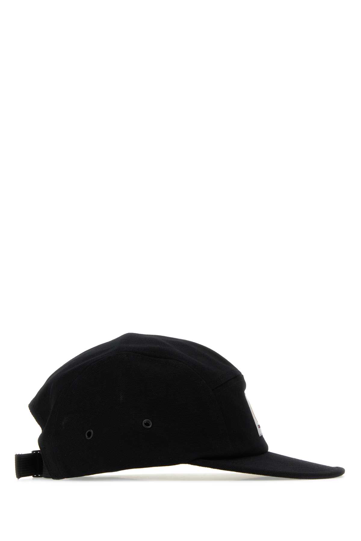 CARHARTT BLACK COTTON BACKLEY CAP