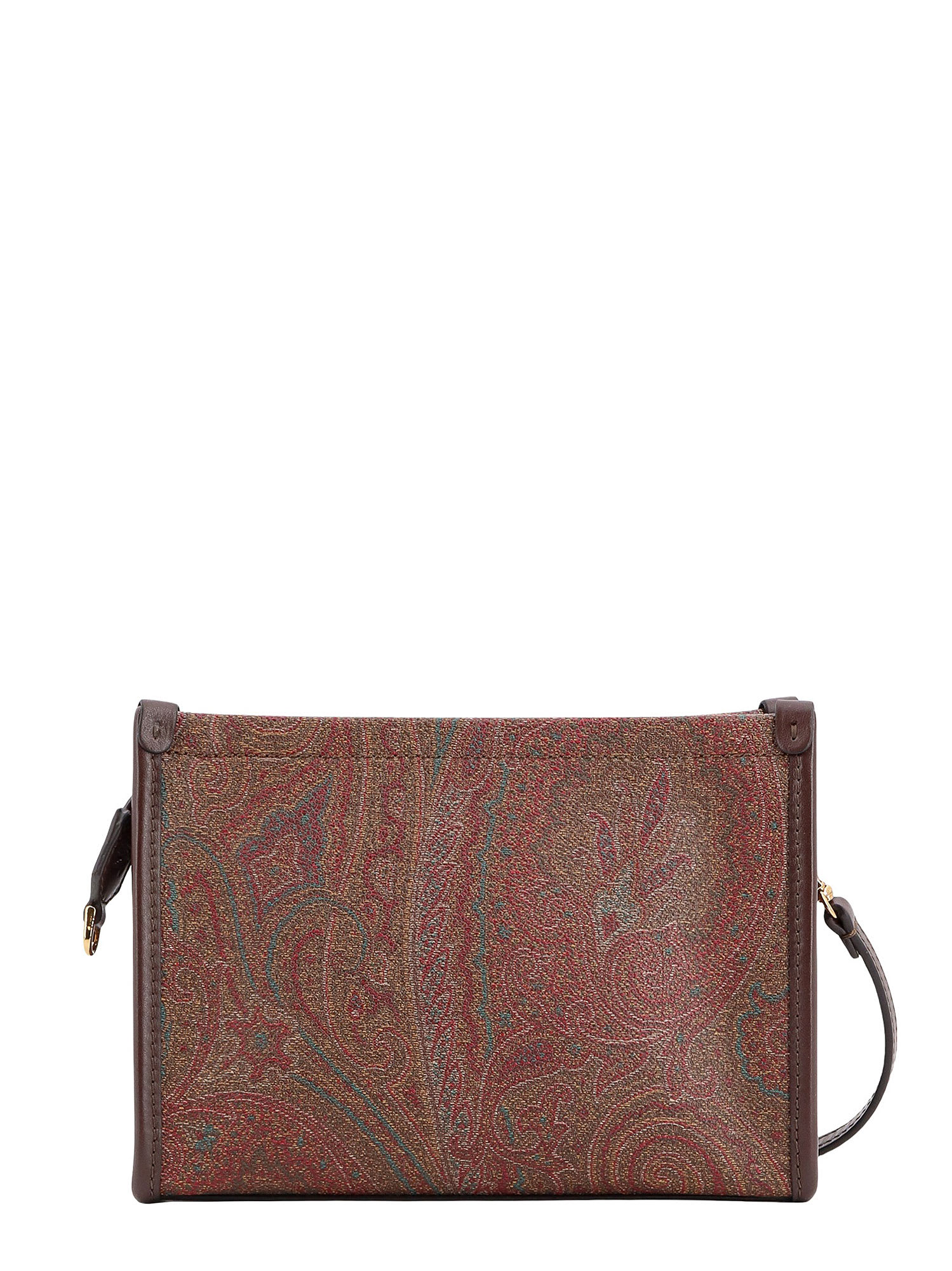 Shop Etro Pouch In Brown