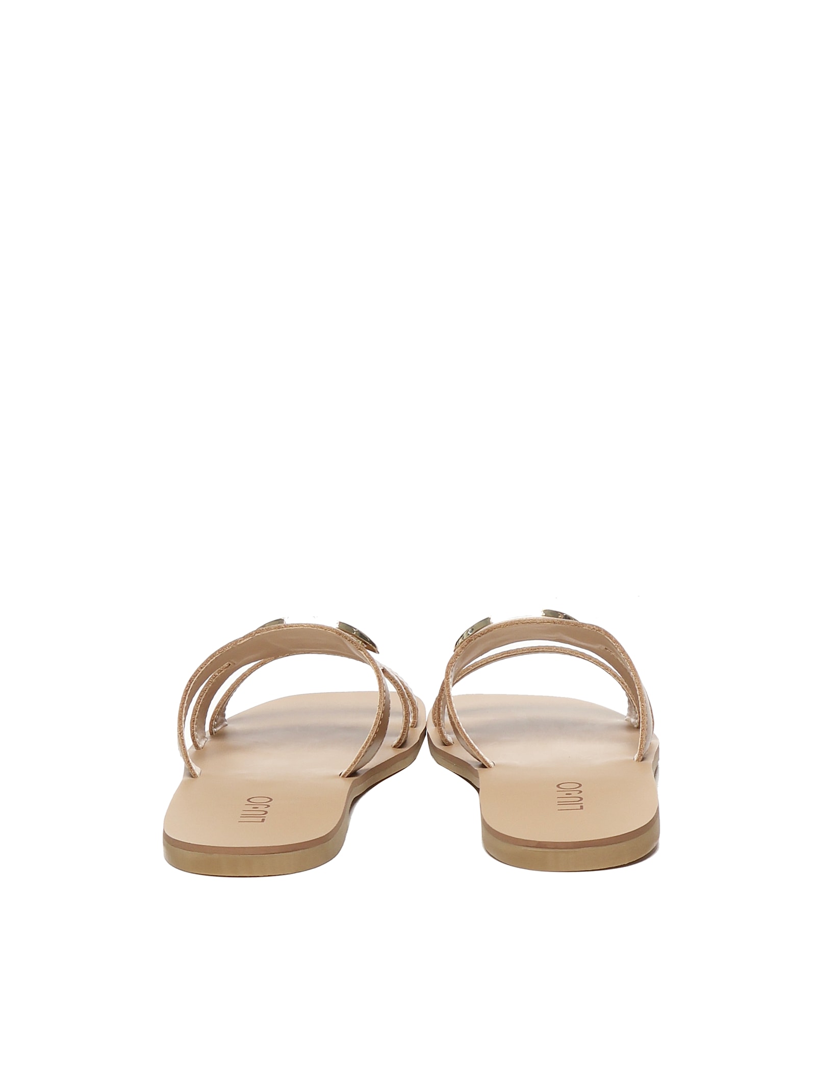 LIU •JO FLAT SLIPPERS WITH LOGO