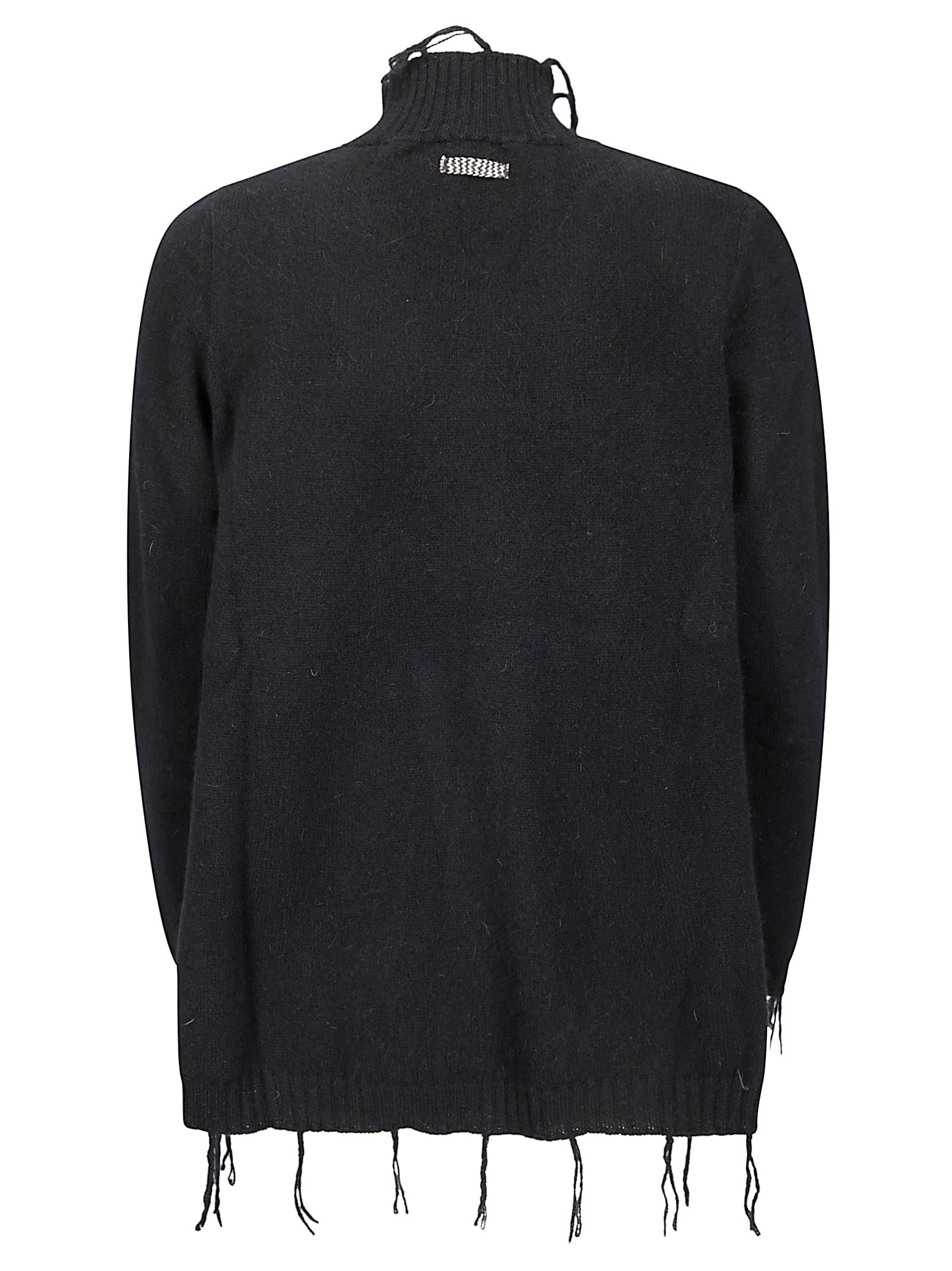 Archiviob Funnel Sweater In Black