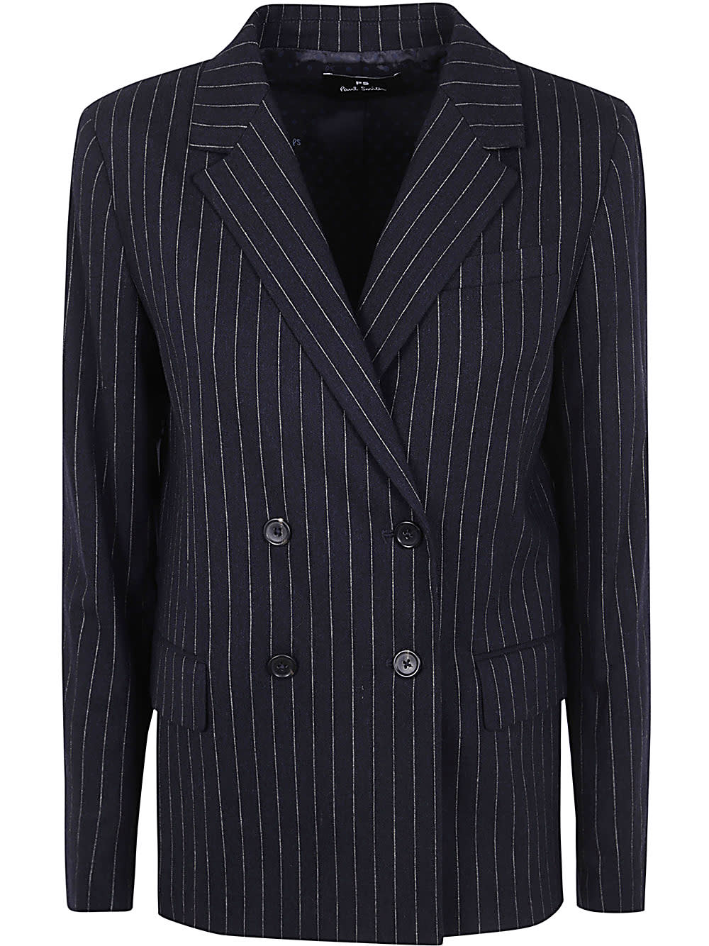 Shop Ps By Paul Smith Womens Jacket In Dark Navy